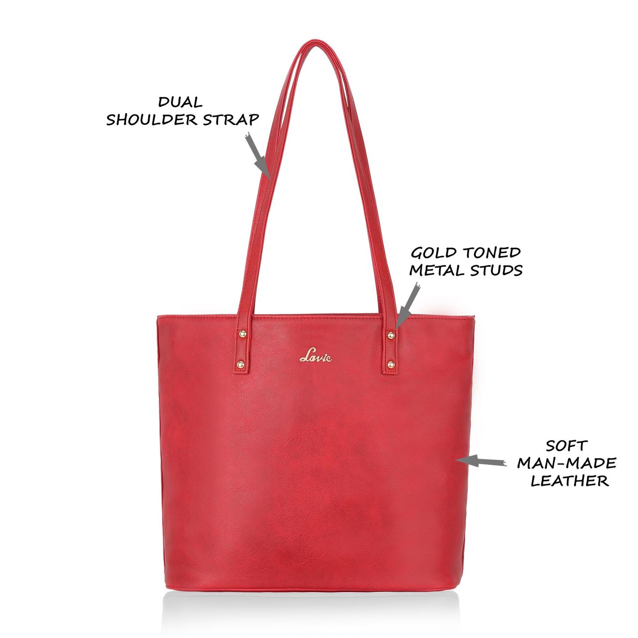 Lavie Women's Pavo Large Tote | Red