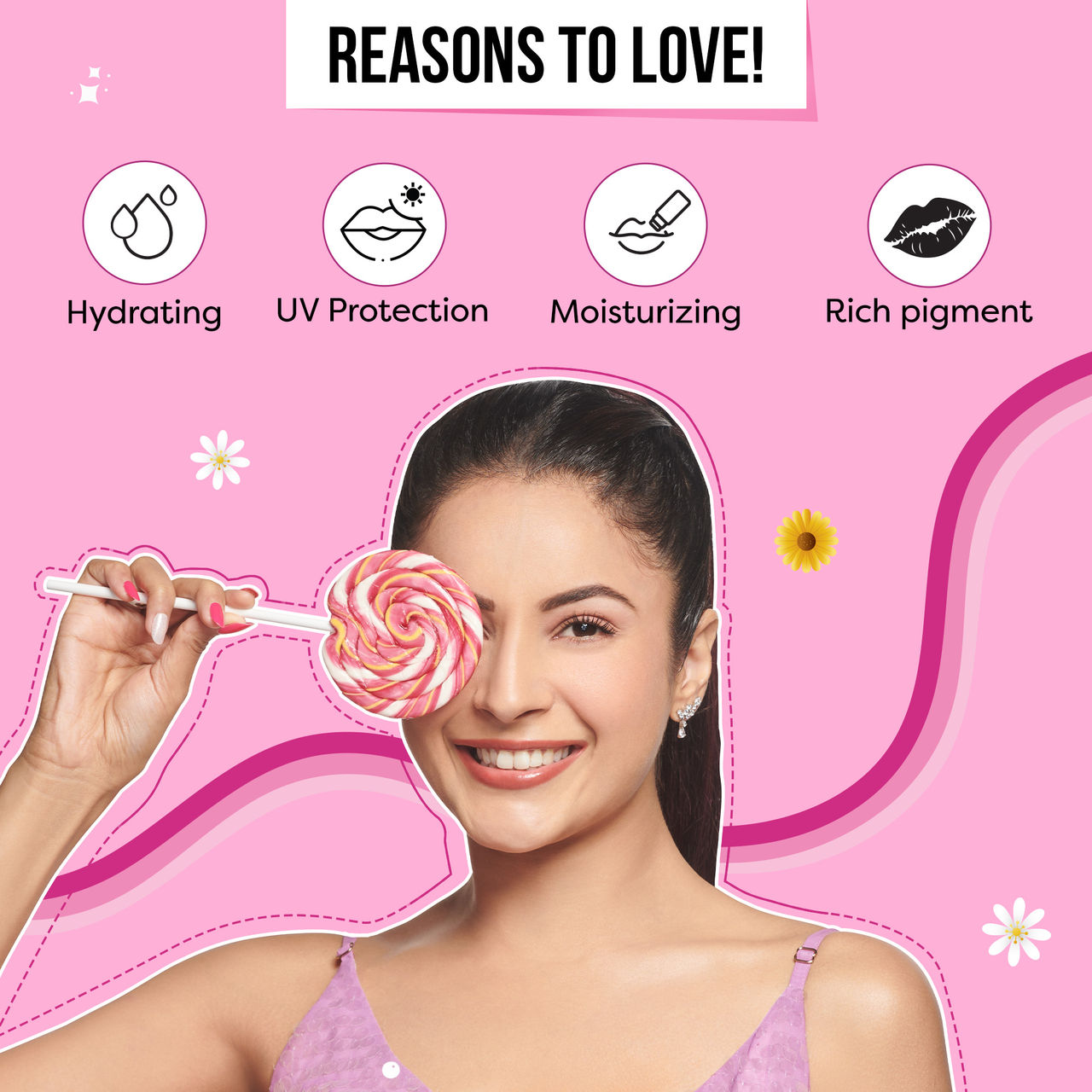 SUGAR POP Nourishing UV Protection Hydrating Lip Balm 01 Mint