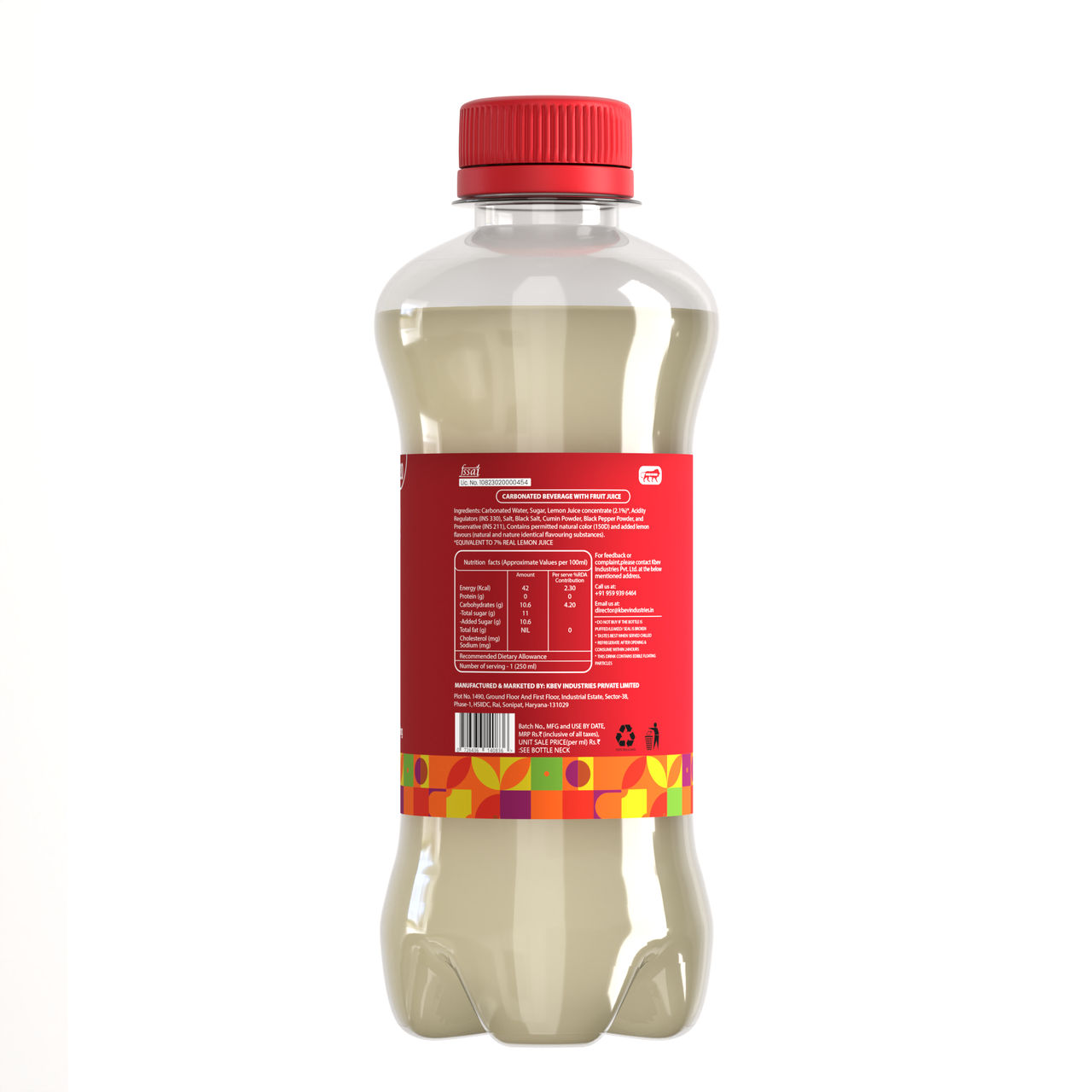 Bombay Banta - Masala Soda(250ml) & Bombay Banta Lemon Soda(250ml) Combo
