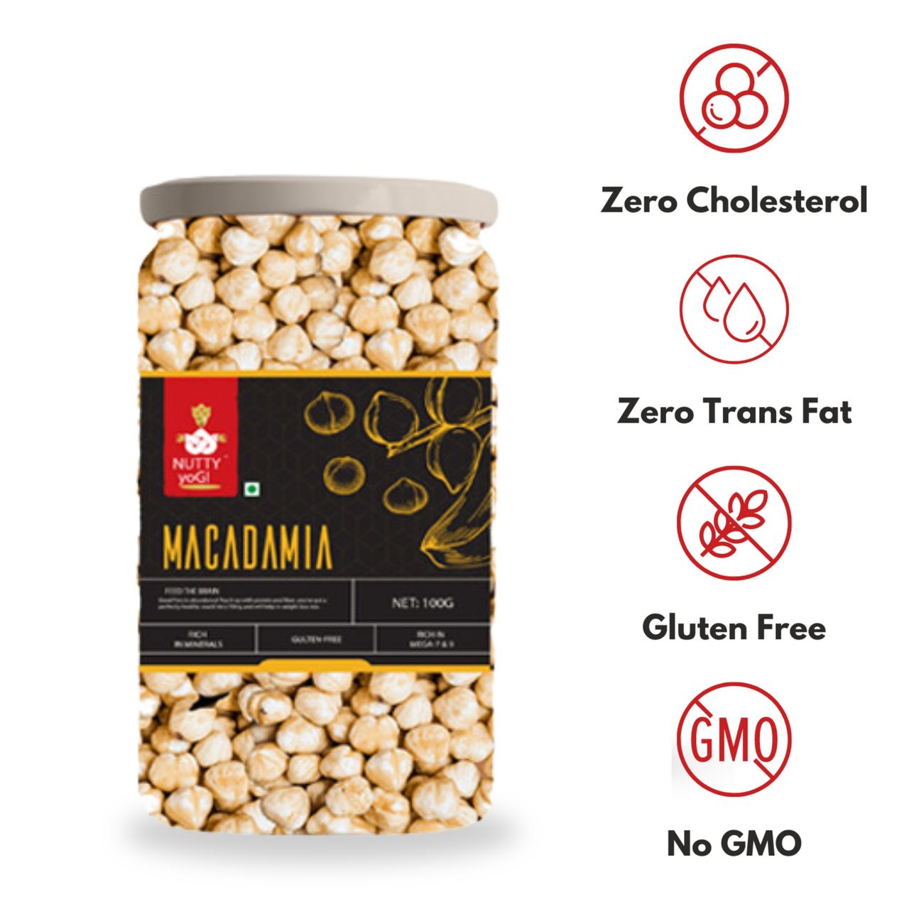 Nutty Yogi Australian Macadamia Nuts