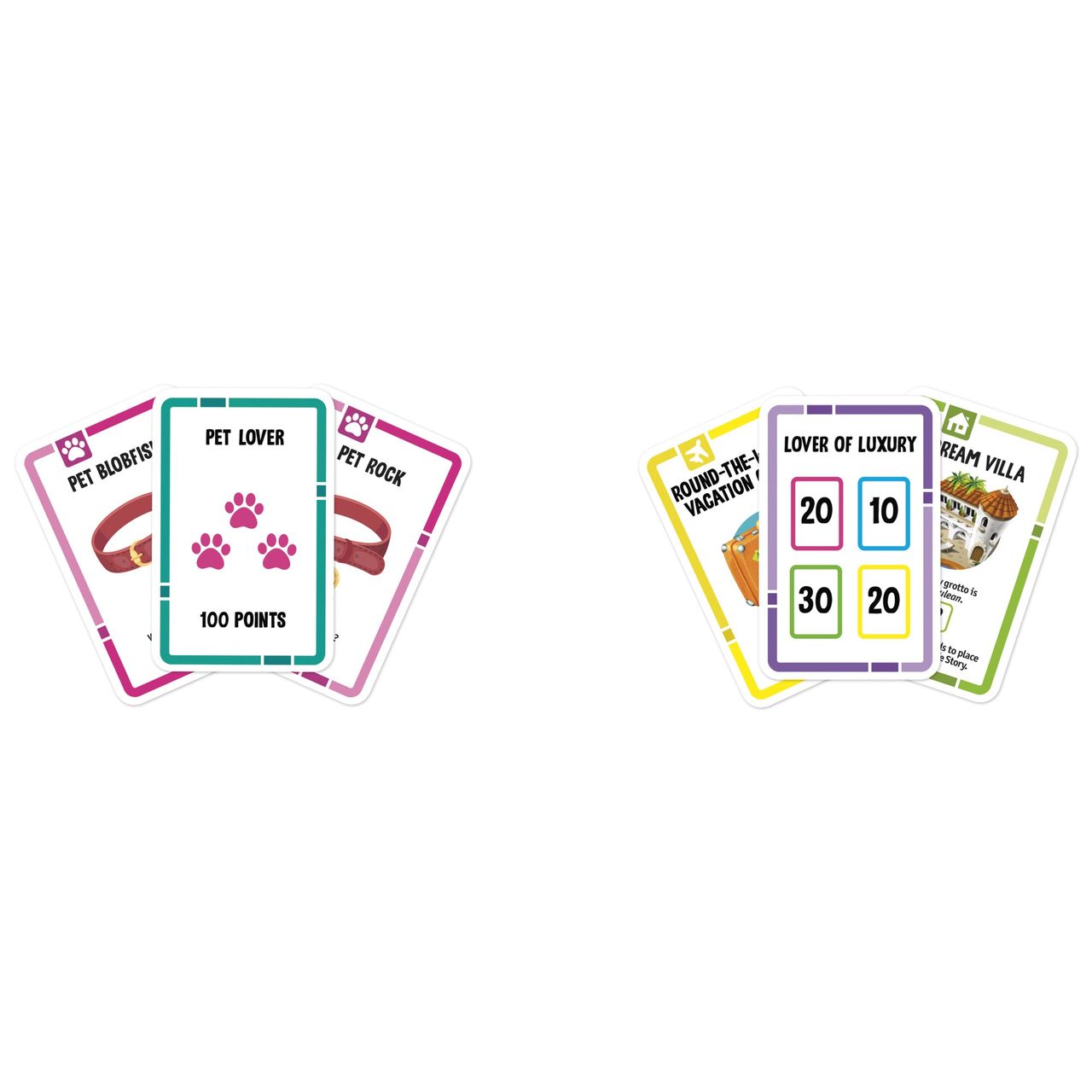Hasbro Game of Life Goals Card Game for 2-4 Players | Ages 8+