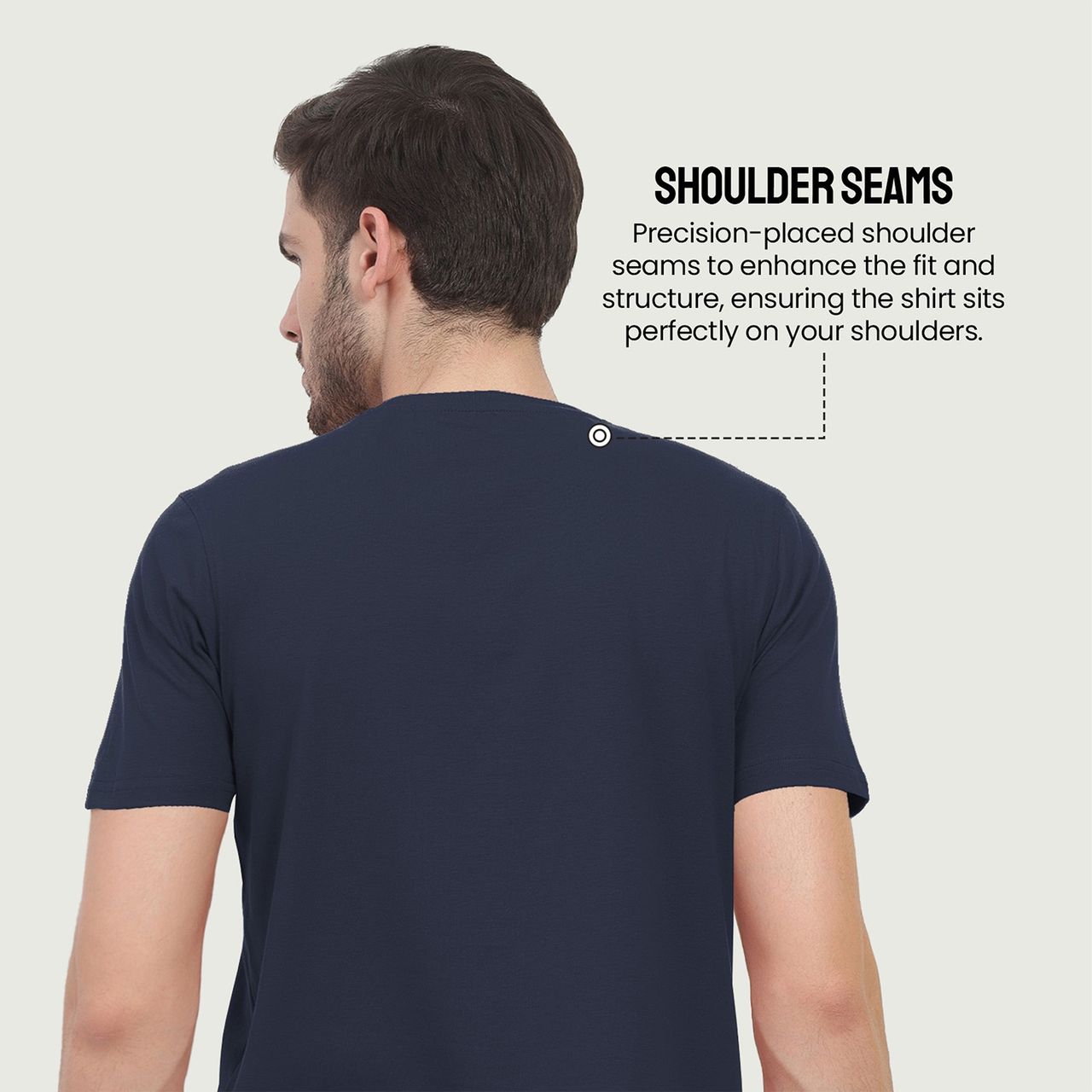 Freecultr Men's Organic Cotton T-shirts | Galaxy Blue | Size S