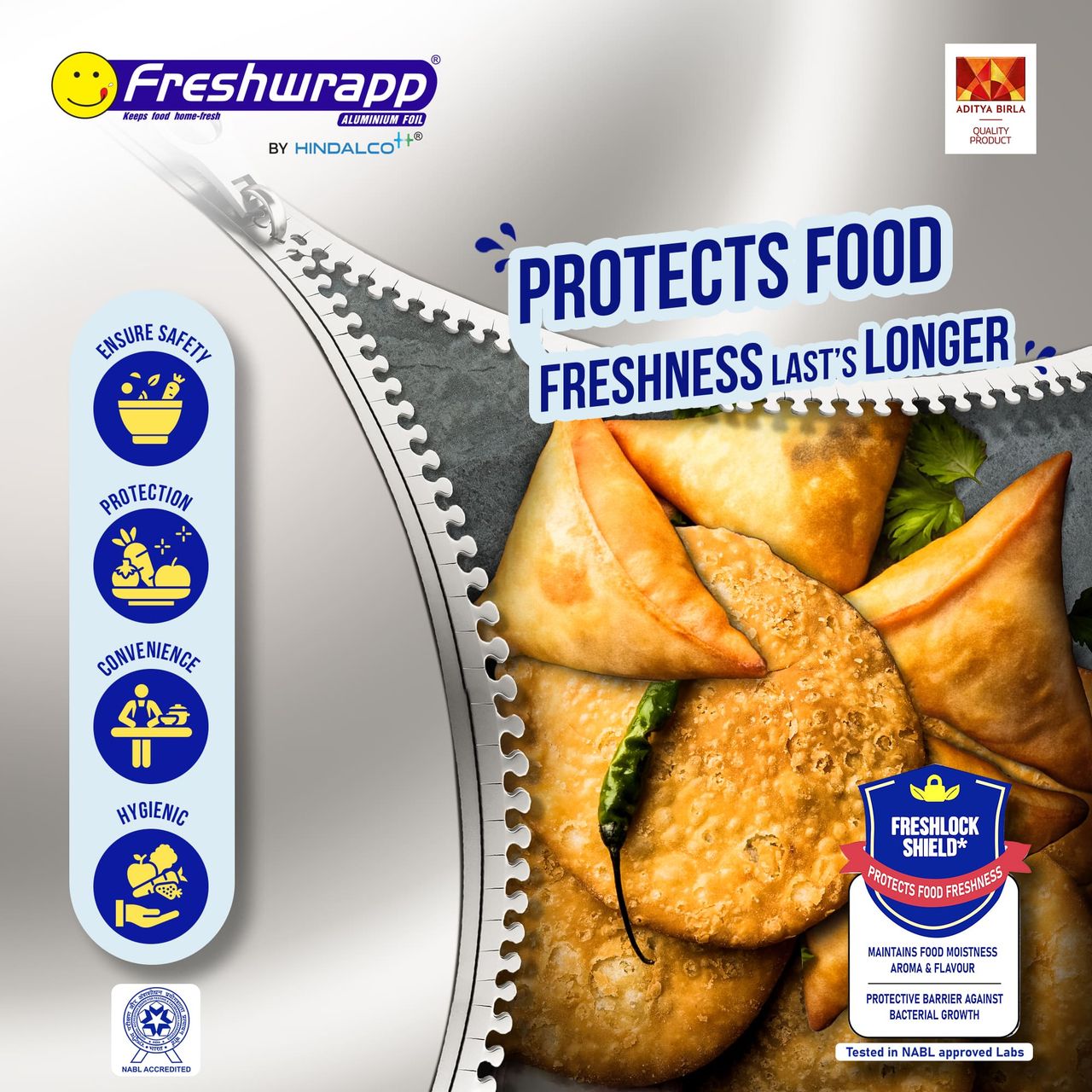 Freshwrapp Aluminium Foil | 18 m