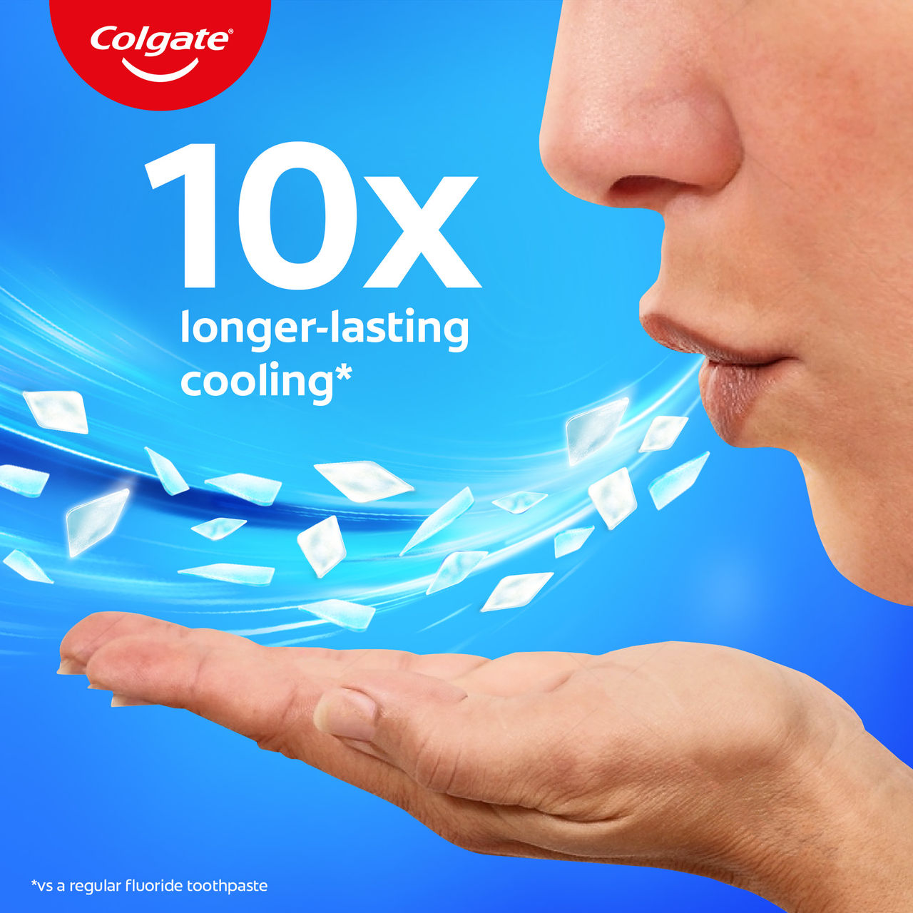 Colgate MaxFresh Toothpaste, Blue Gel Paste with Menthol for Super Fresh Breath (Peppermint Ice, Saver Pack)