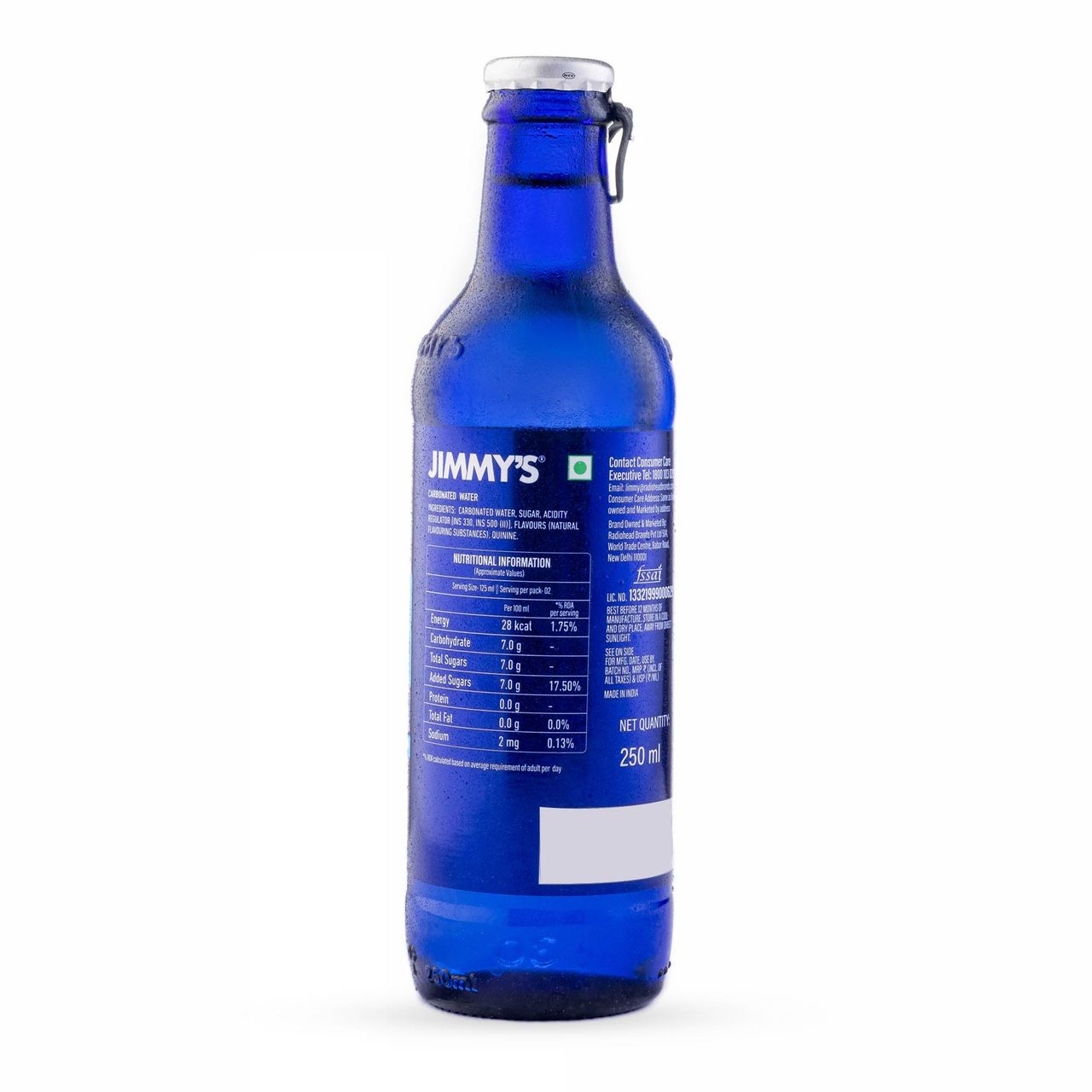 Jimmy's Cocktails Classic Tonic Water