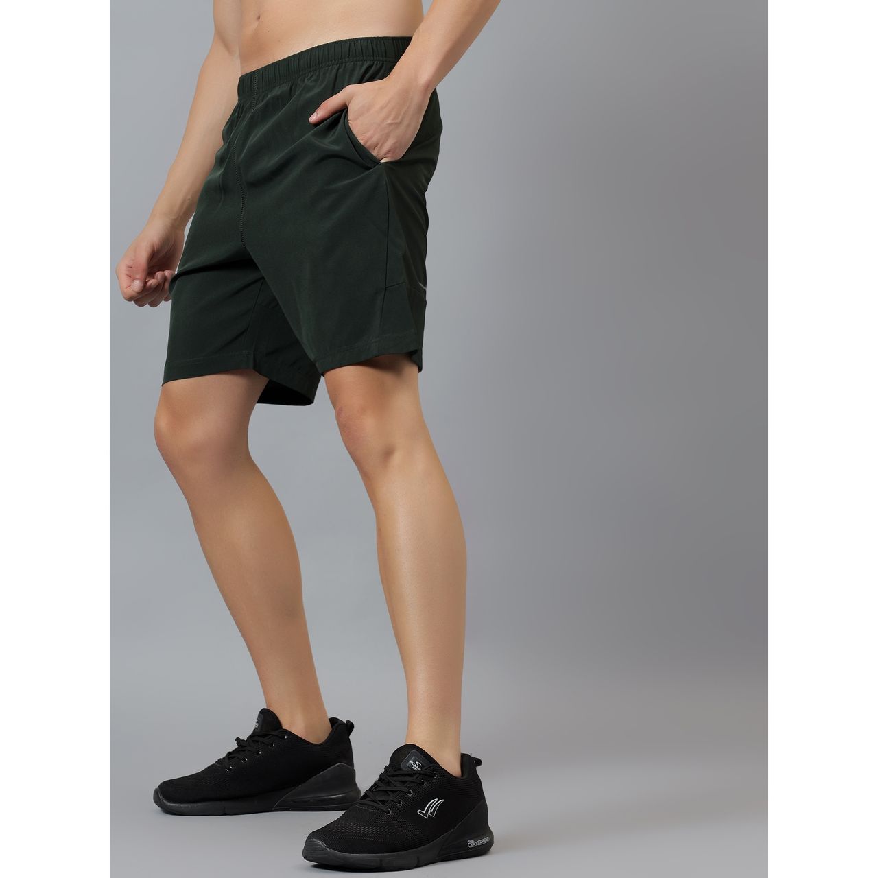 Dida Men's Sports Shorts | Regular Comfortable Stretchable Dry-Fit | Forest Night - XL