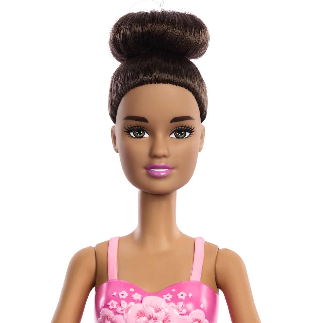 Mattel Barbie Ballerina Doll Wearing Pink Removable Tutu, Posed With Ballet Arms & En Pointe Toe Shoes