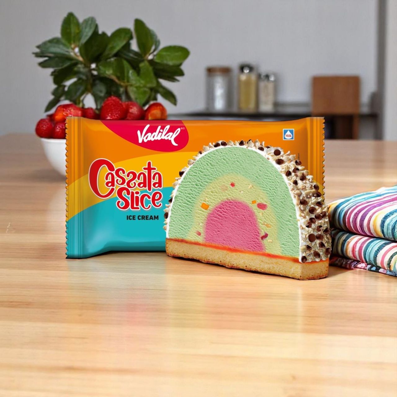 Vadilal Cassata Slice