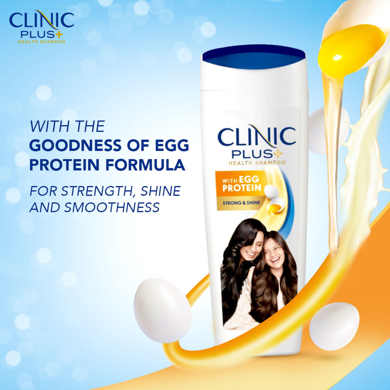 Clinic Plus Strength & Shine Shampoo With Egg Protein