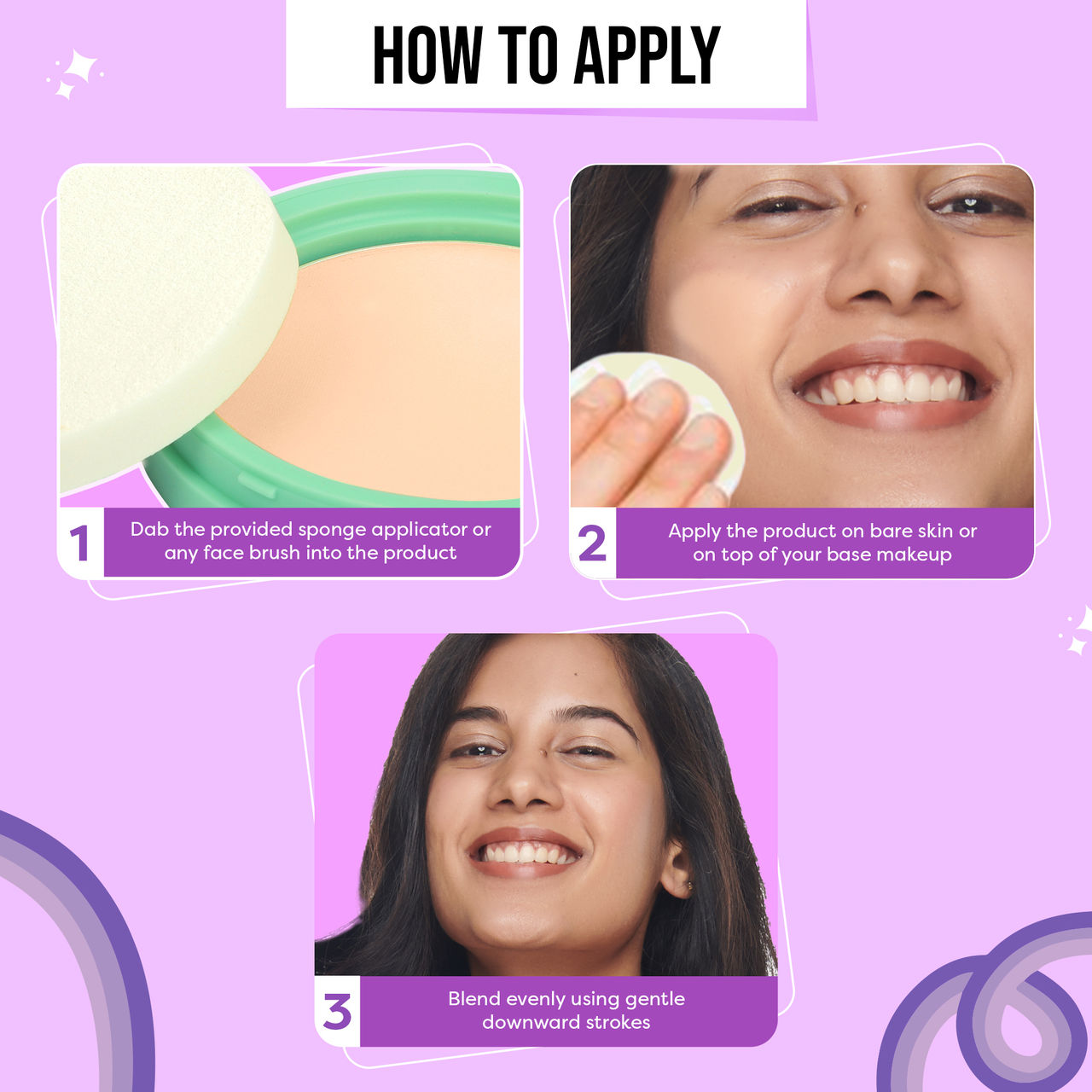 SUGAR POP Compact Powder - Sand | Vitamin-E Enriched