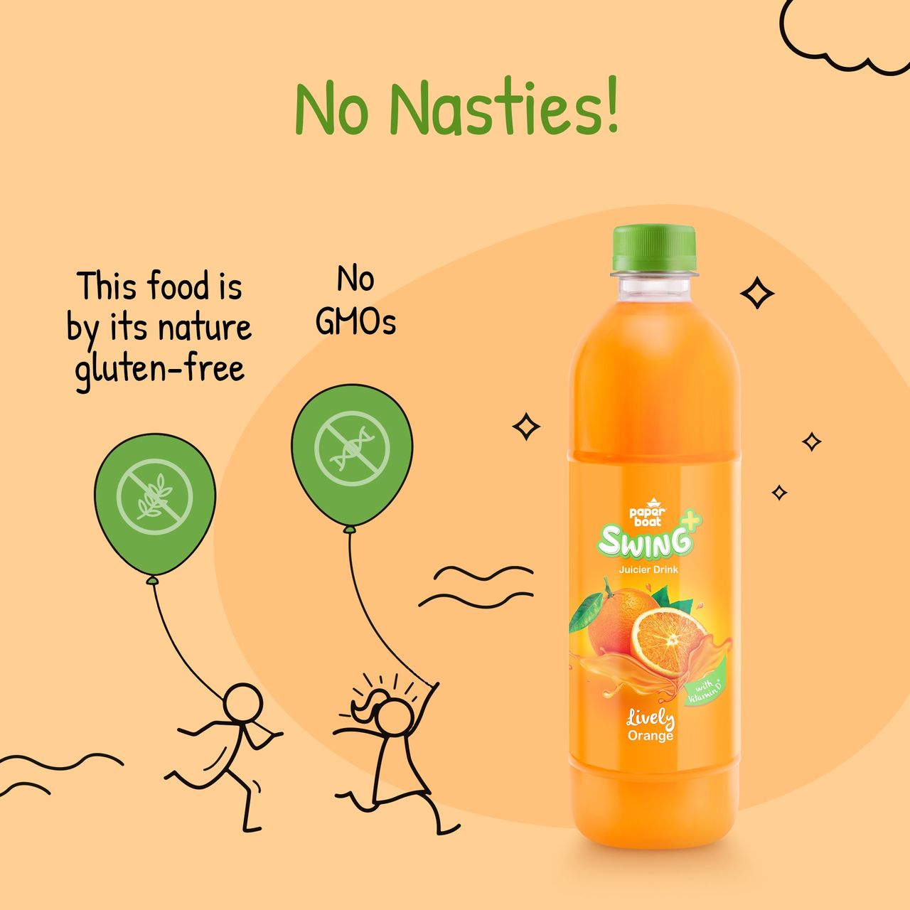 Paper Boat Swing Lively Orange Juice