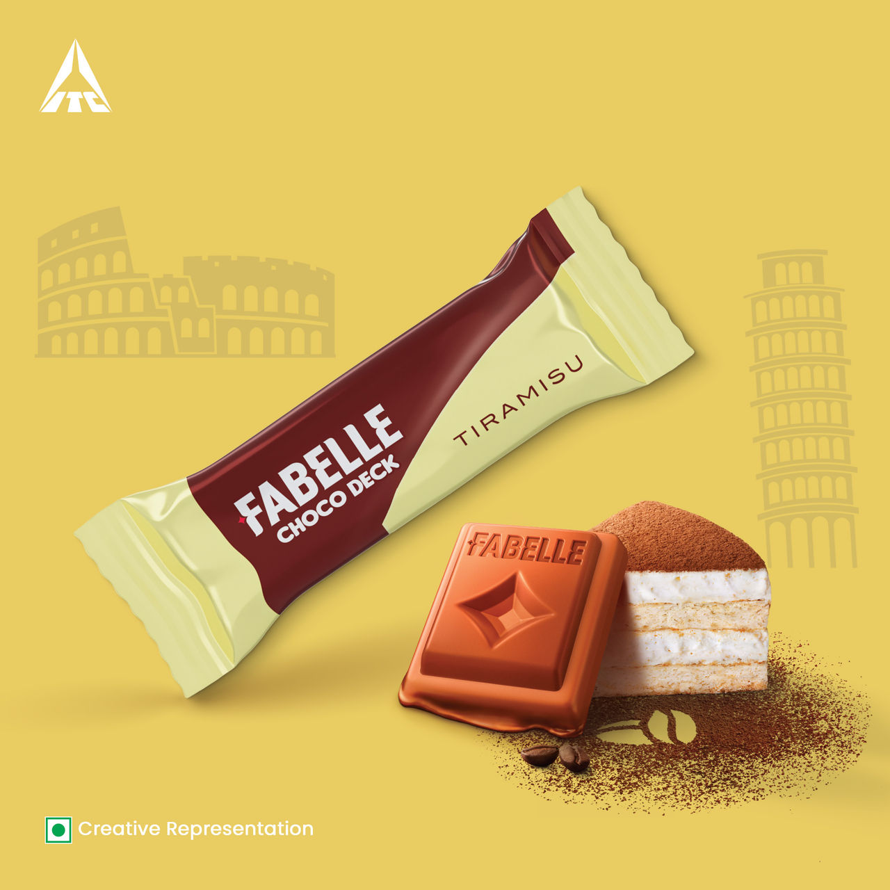 Fabelle Choco Deck Dessert Collection Minis Chocolate Pack 63 g Combo