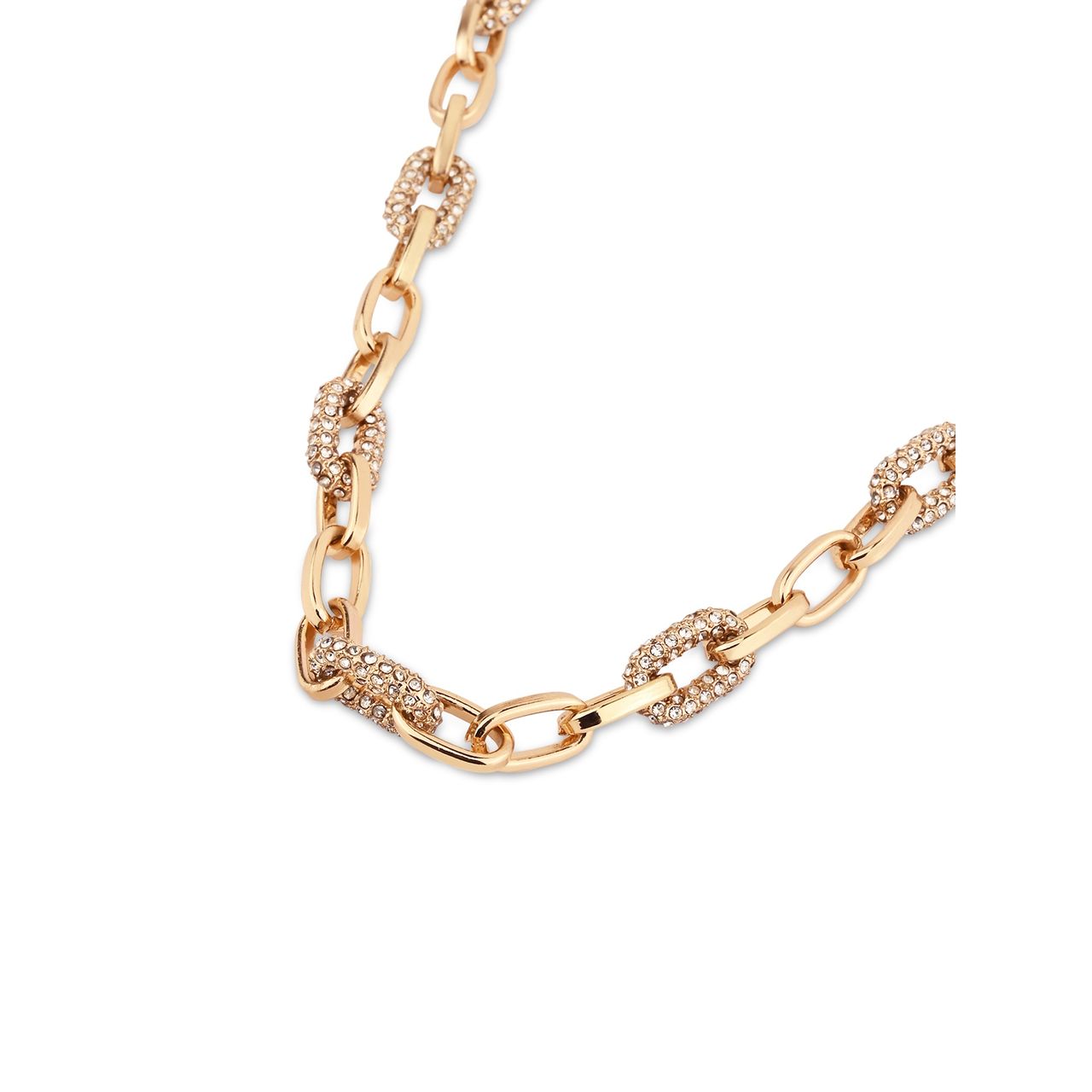 Accessorize London Women's Sparkle Links Chain - Gold
