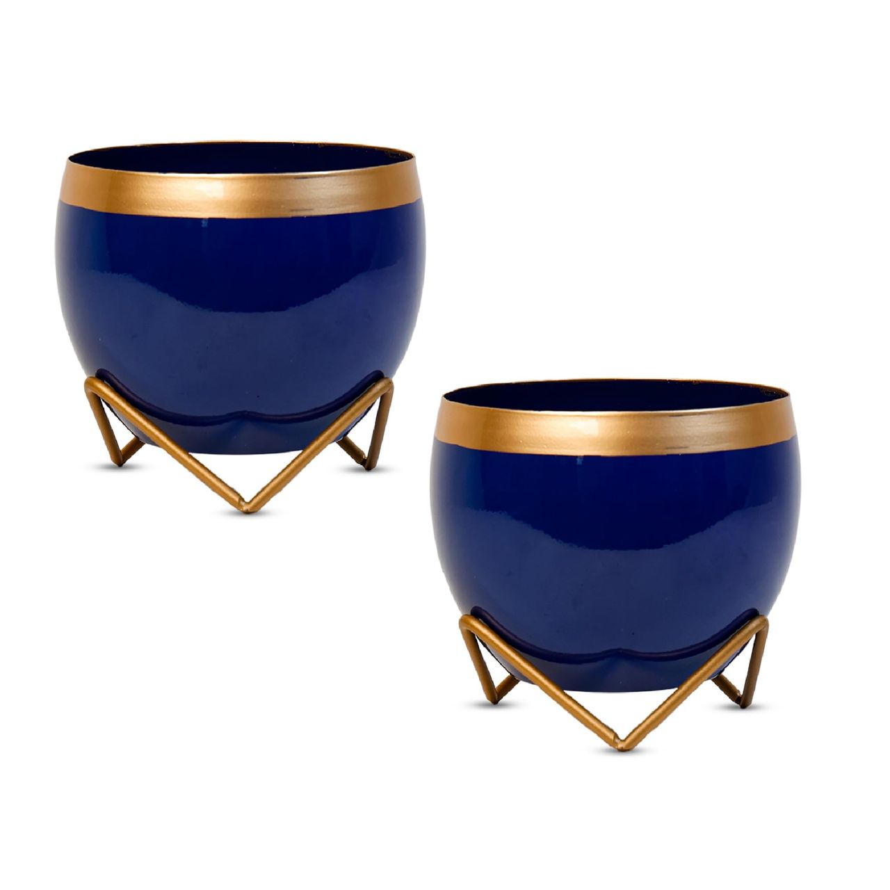 Peng Essentials Reva Home Decor Vase With Stand I Flower Pot - Indoor Planter I Desktop - Home