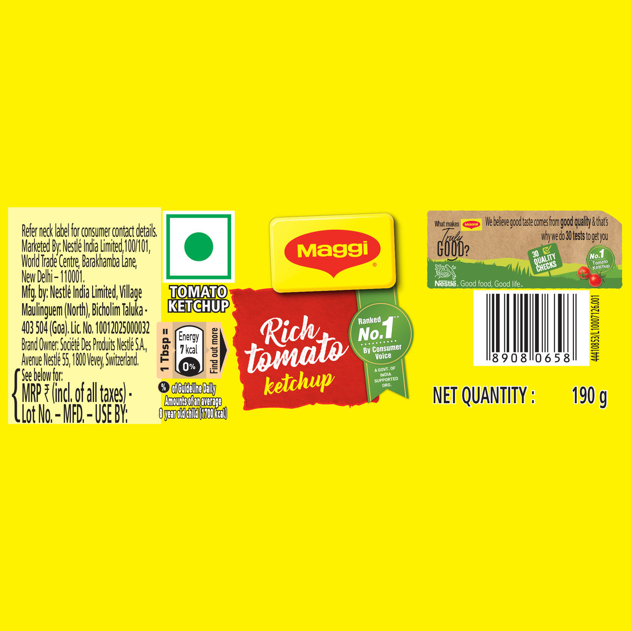 MAGGI Rich Tomato Ketchup | Bottle