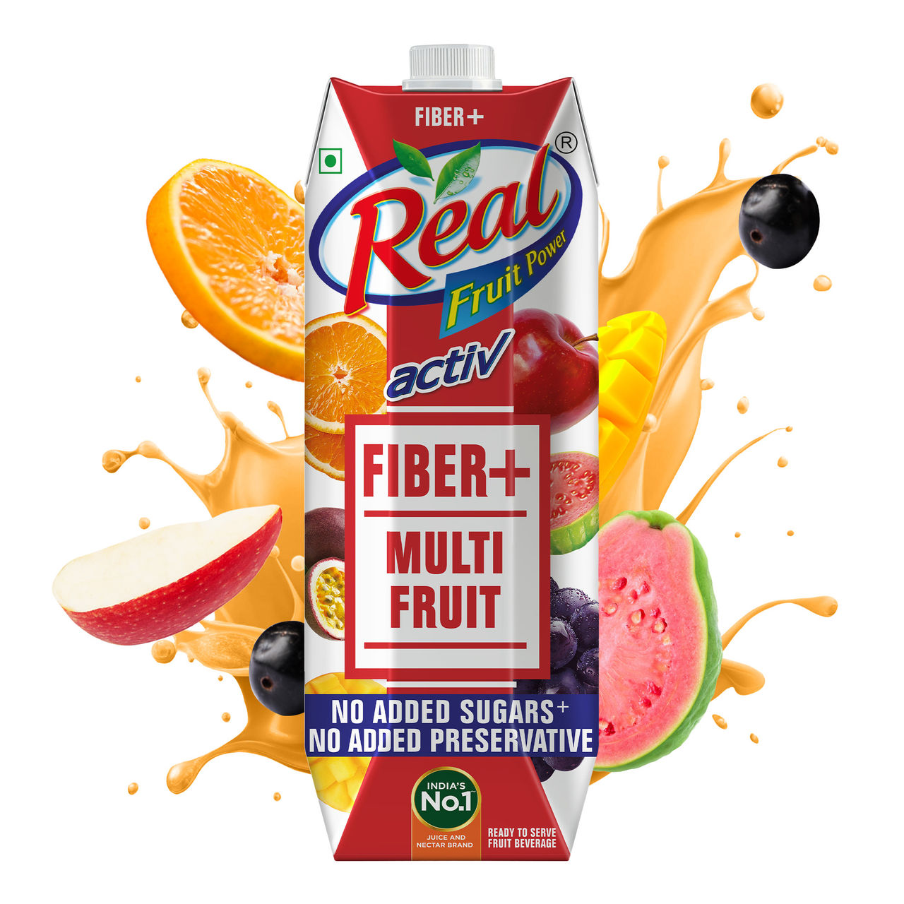Real Fiber + Mixed Fruit Mixed Juice