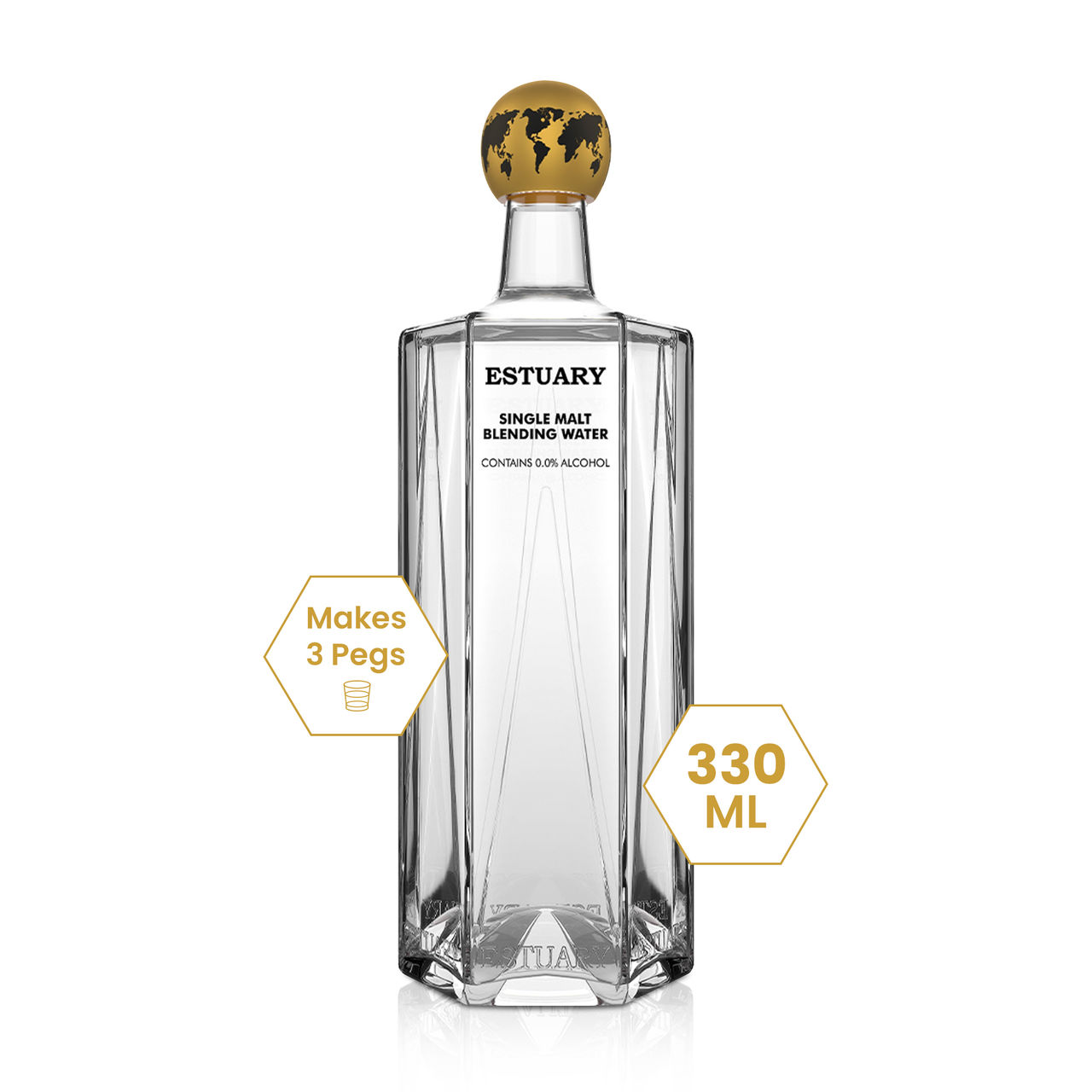 Estuary Single Malt Blending Water 330 ml Combo