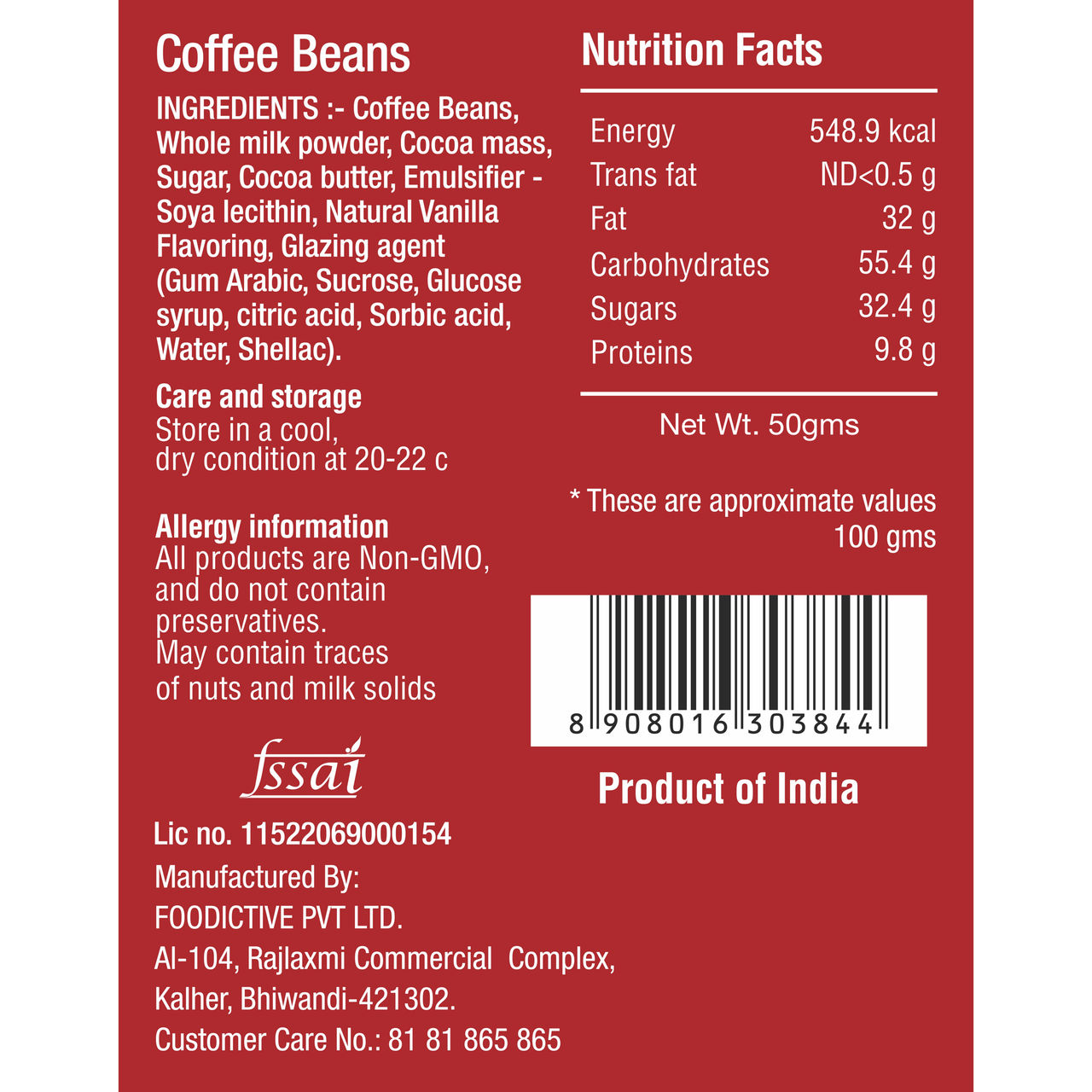 Specially For You Coffee Bean Dragees