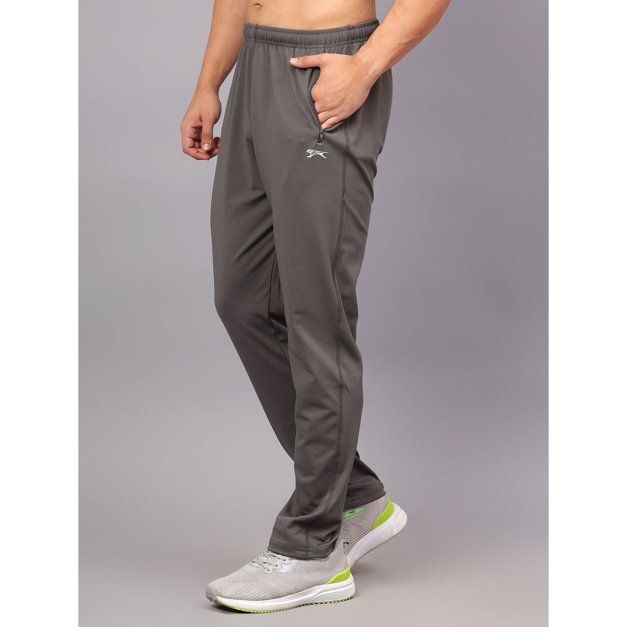 Shiv Naresh Men's Trackpant | SNKJ03C - Grey | L