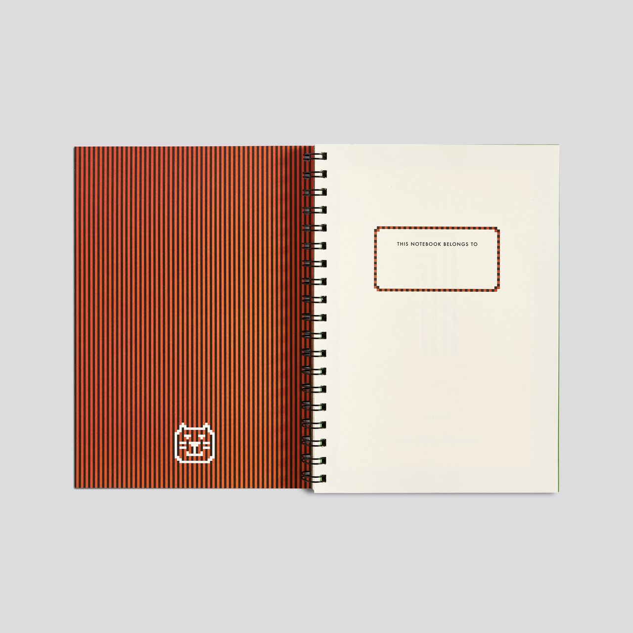 Tiger Notes Blur Series Notebook | B5 Size | 250 Ruled Pages | Natural Shade | Work Hard and be Nice