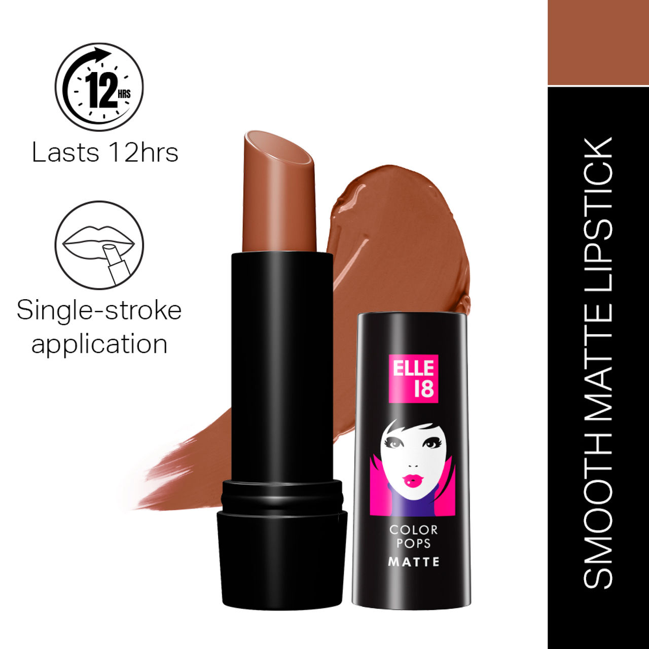 Elle 18 Color Pop Matte Lip Color | B4 Almond Butter
