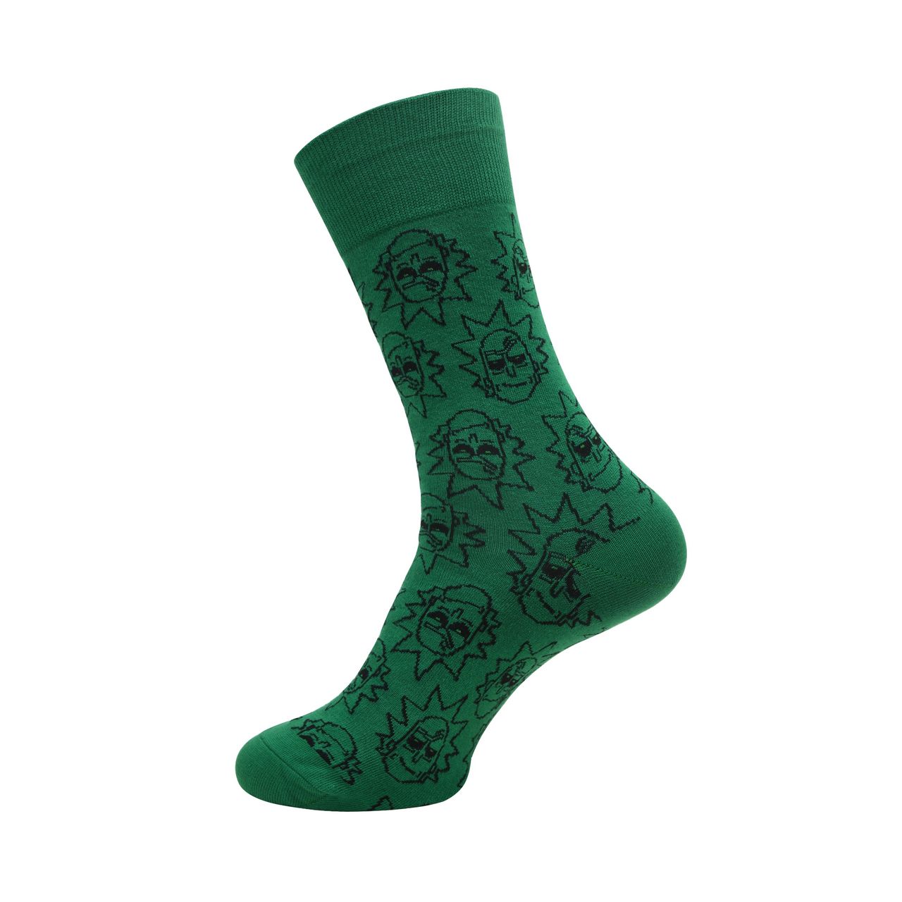 SocksXpress by Balenzia Rick And Morty Men's Quirky Mid-Calf Length Socks | Fine Cotton