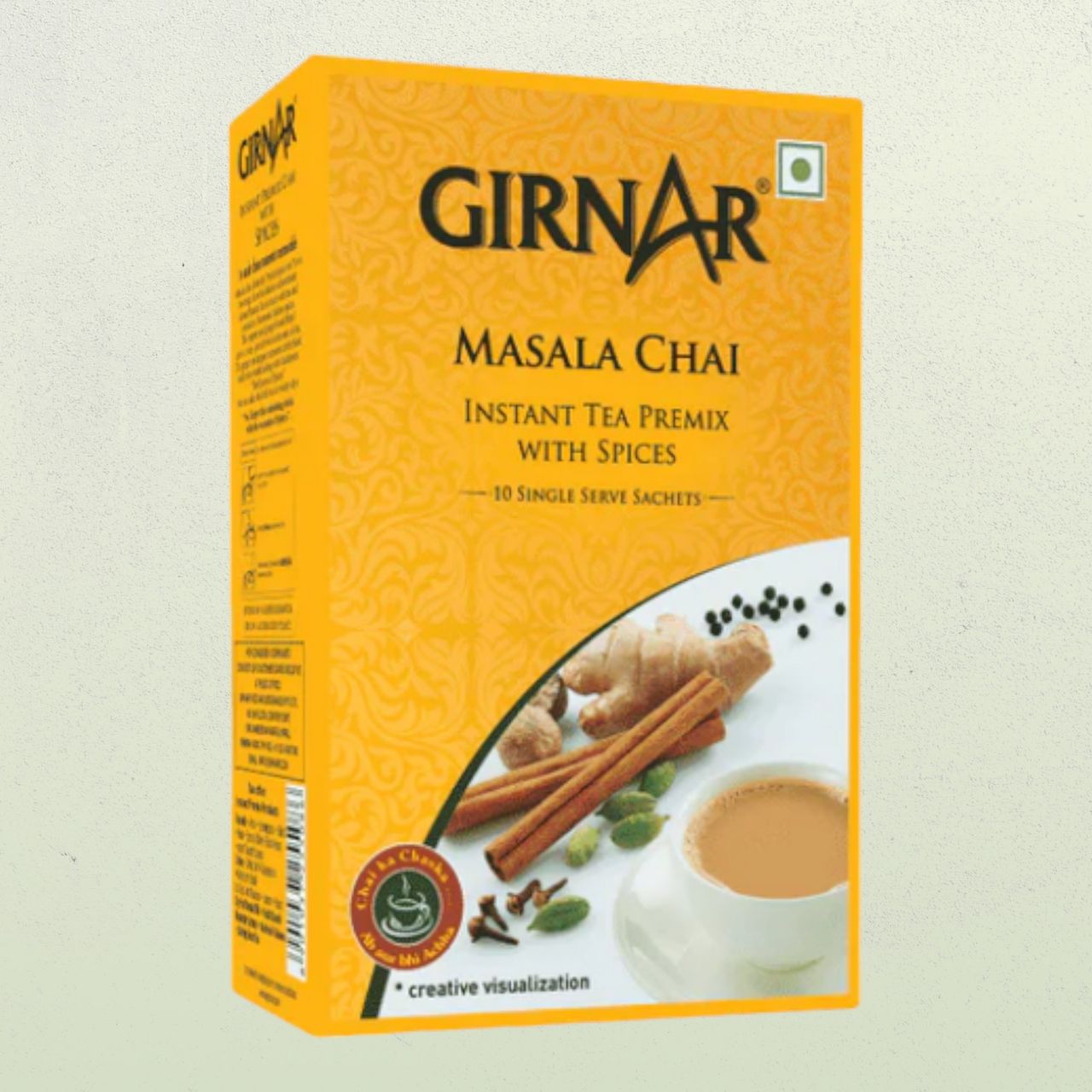 Girnar Masala Chai Instant Tea Premix 10 pc Combo
