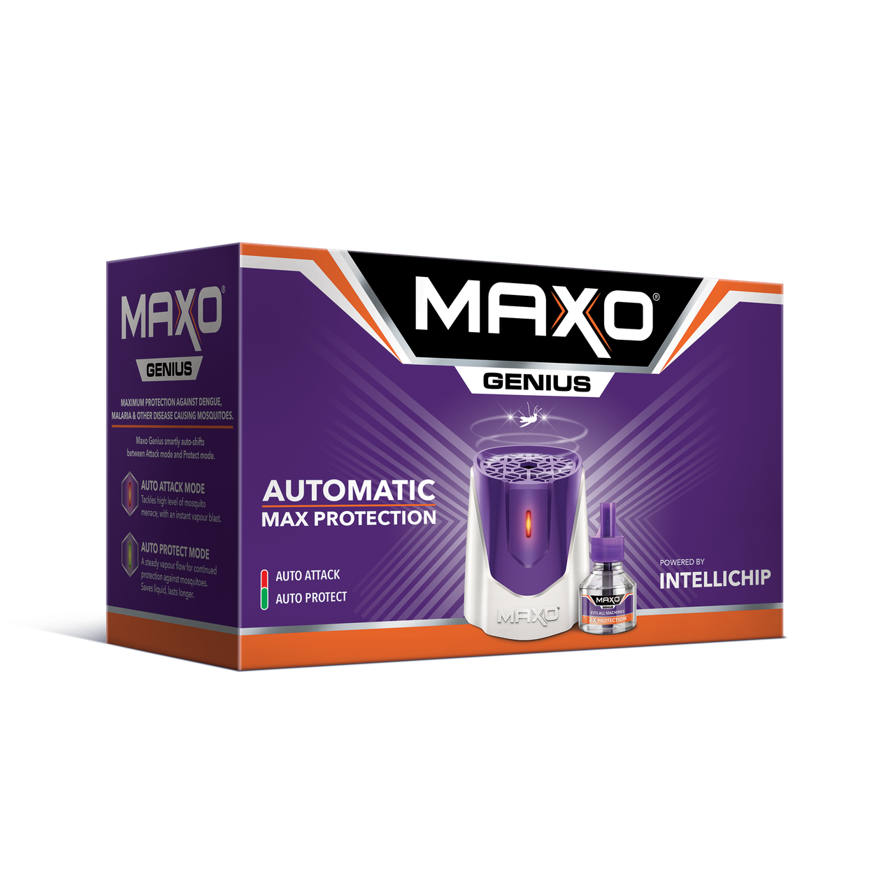 Maxo Genius Combi ( Machine + Refill ) 45 ml Combo