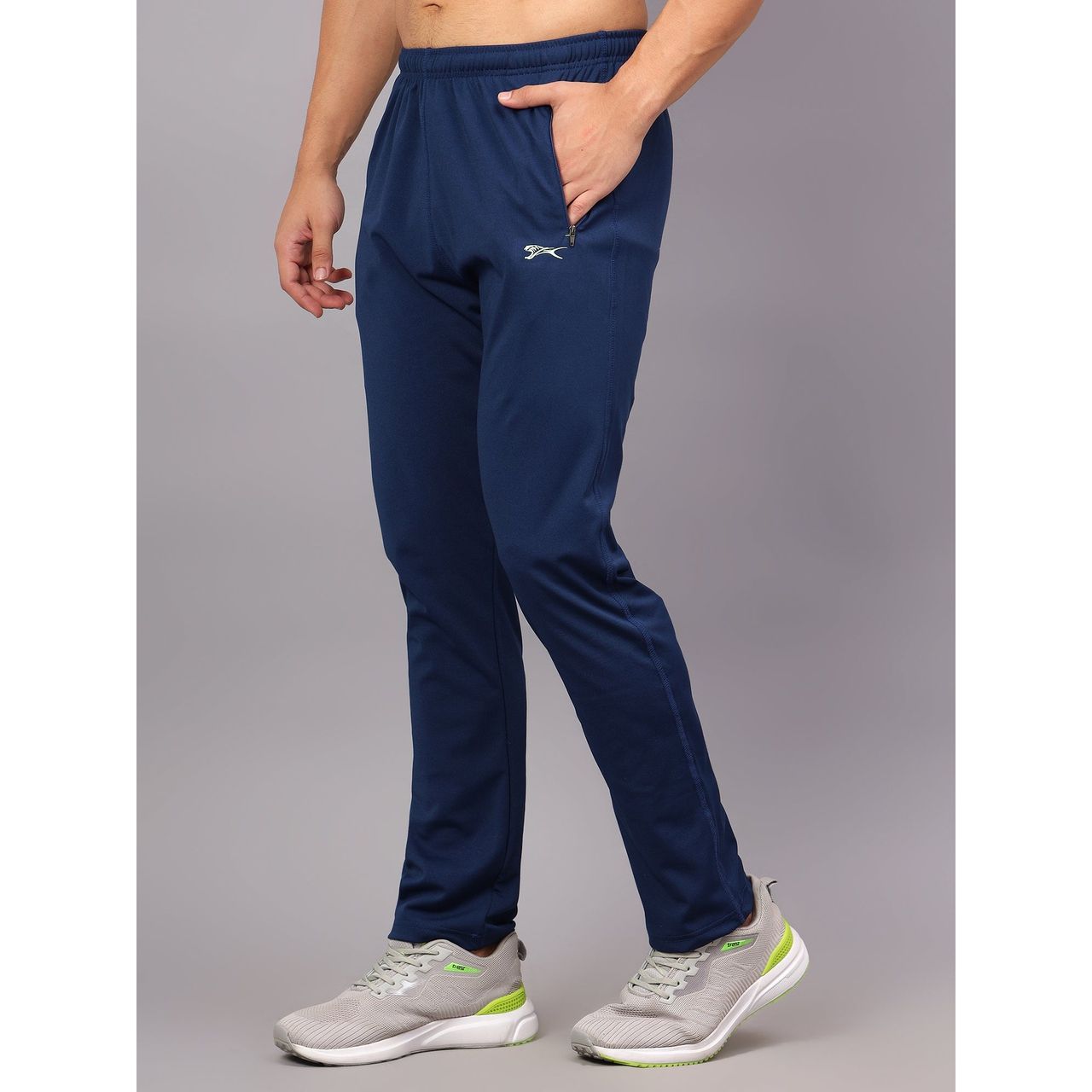Shiv Naresh Men's Trackpant | SNKJ03D - Navy | XL