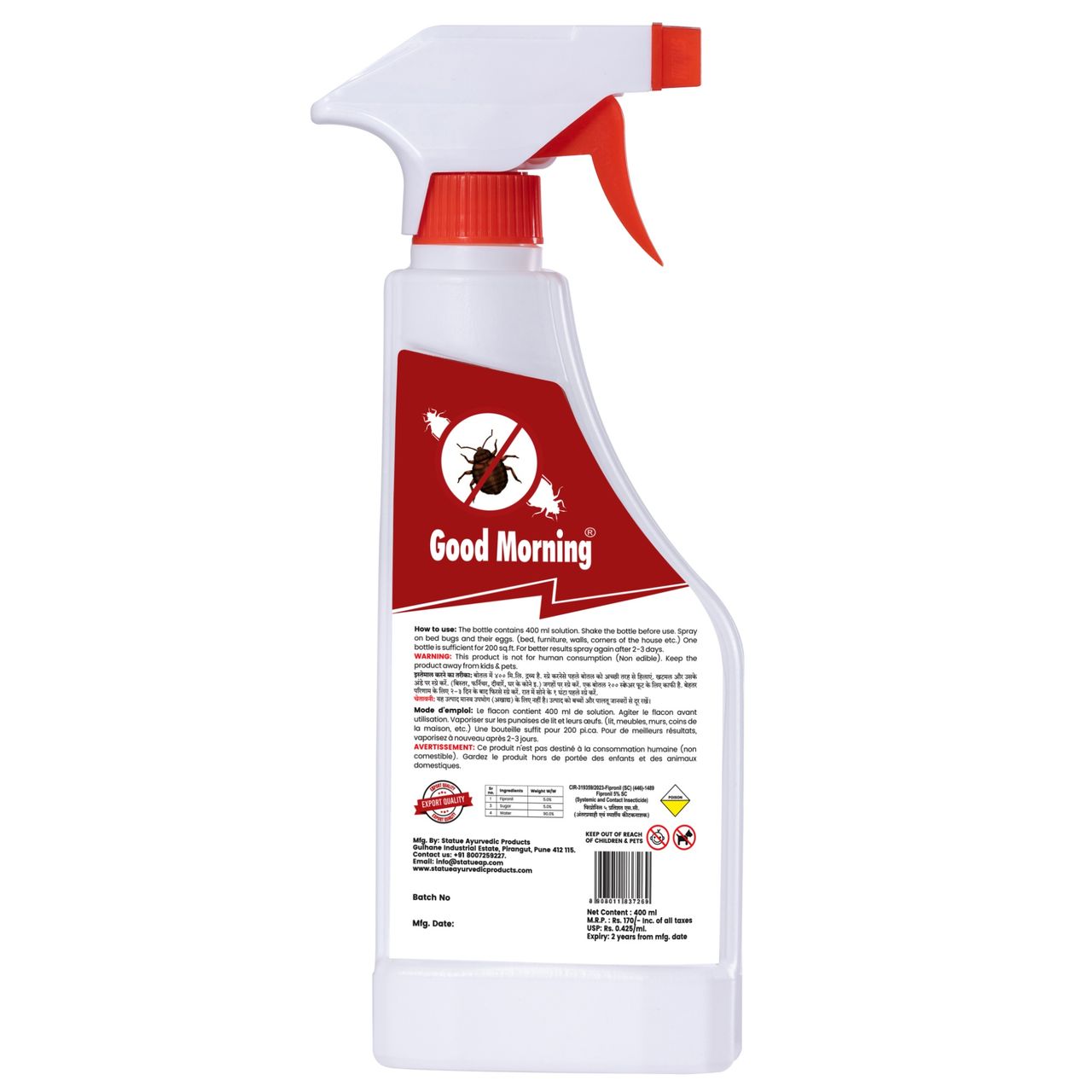 Bed Bug Killer Spray | Pack of 3