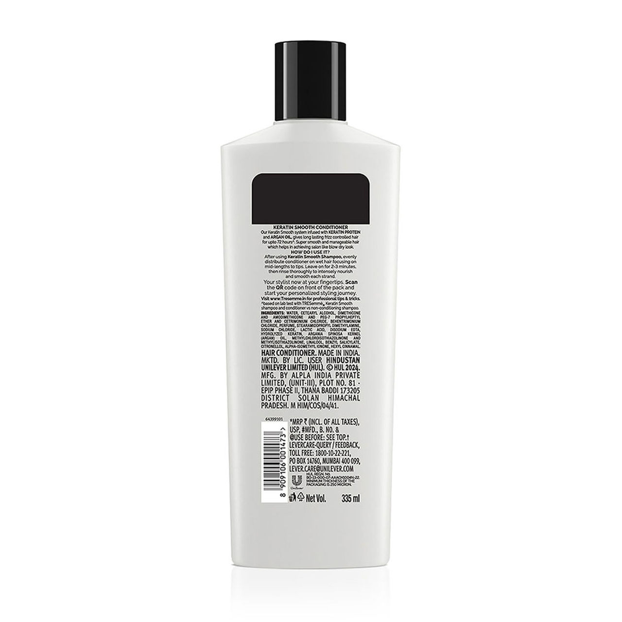 Tresemme Keratin Smooth Conditioner (335ml) & Shampoo (580ml) Combo