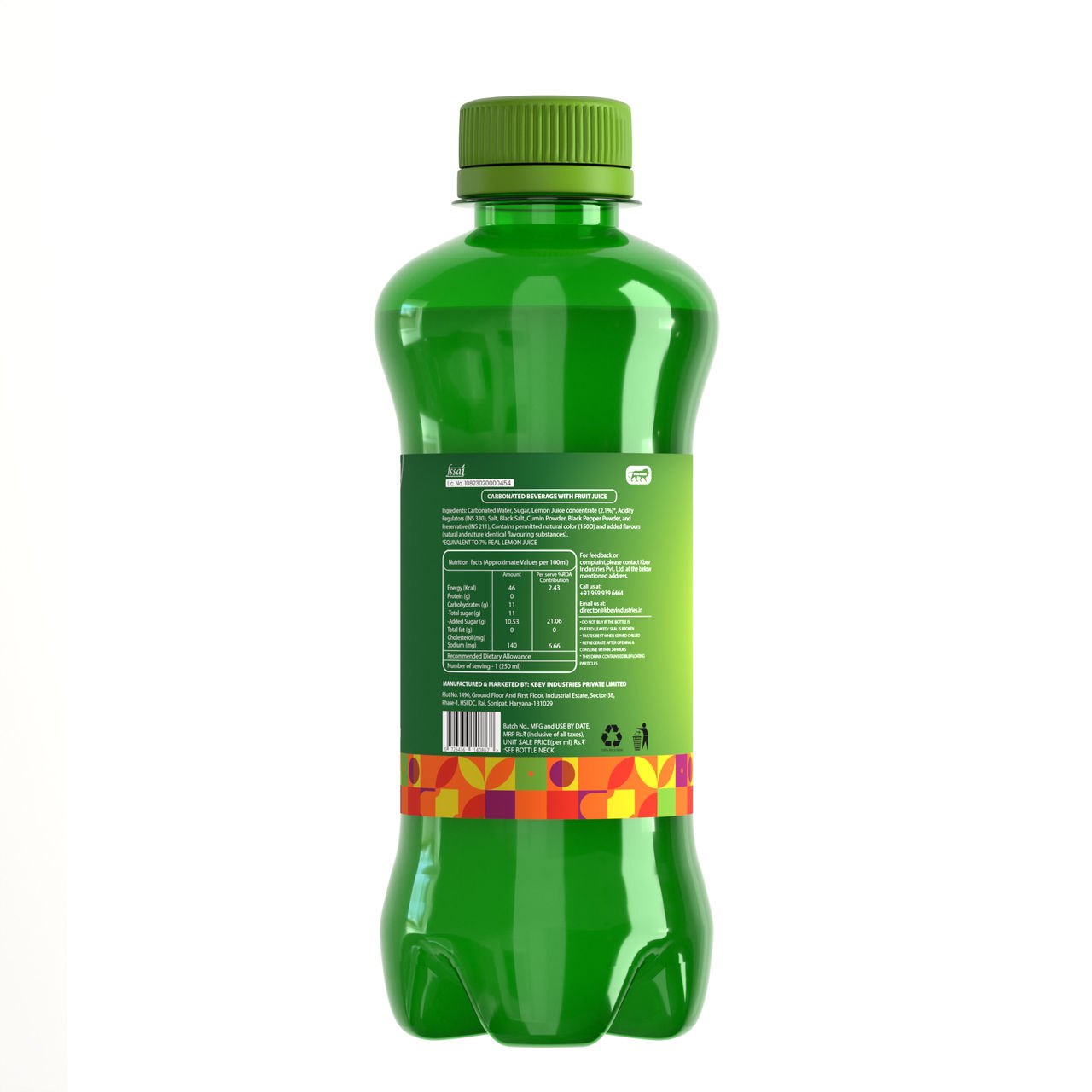 Bombay Banta Lemon Soda 250 ml Combo