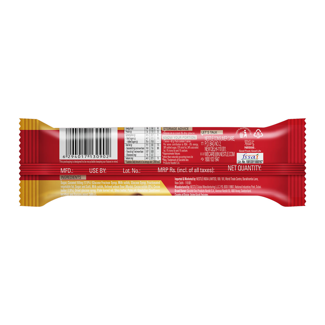 Nestlé KitKat Chunky Caramel
