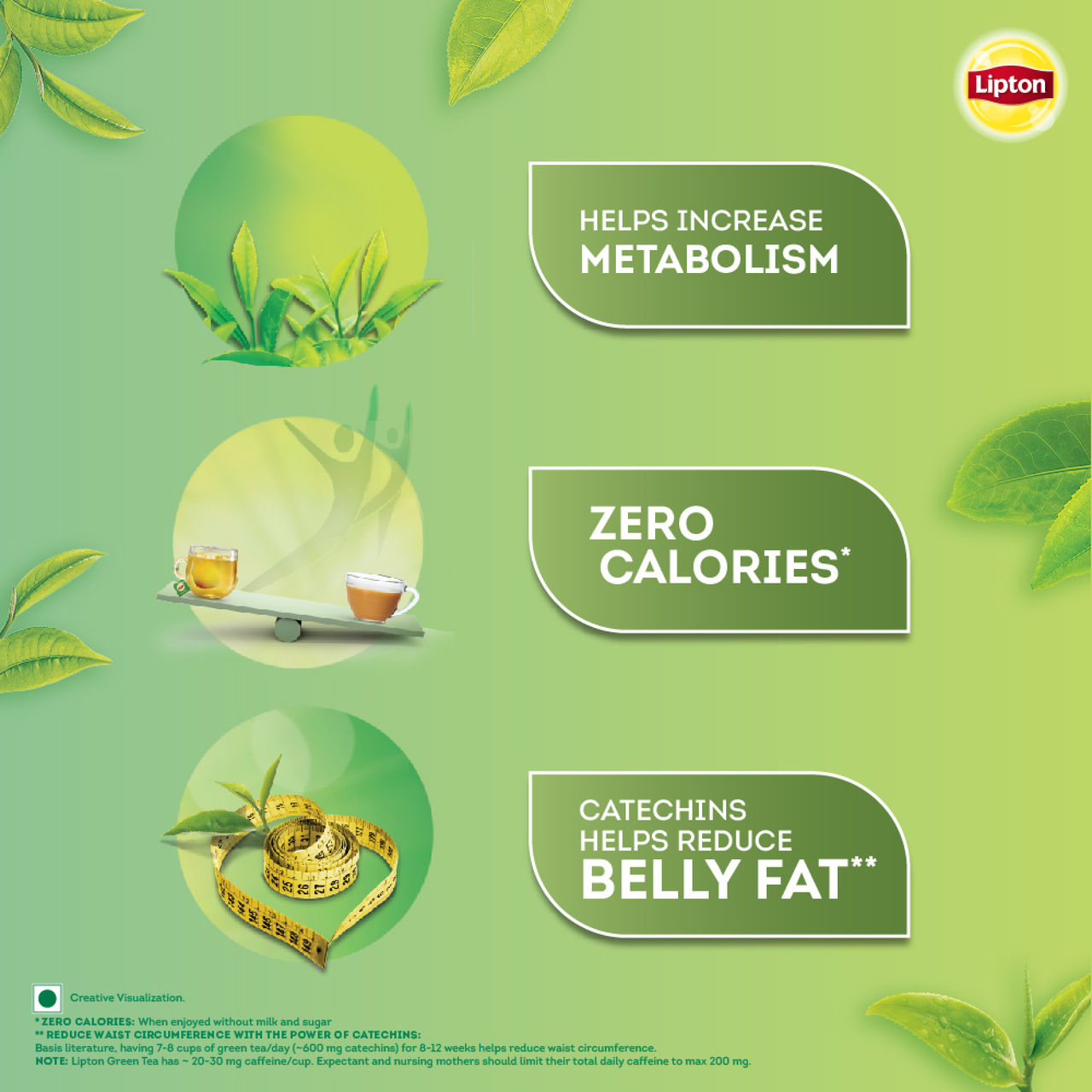 Lipton Clear & Light Green Tea