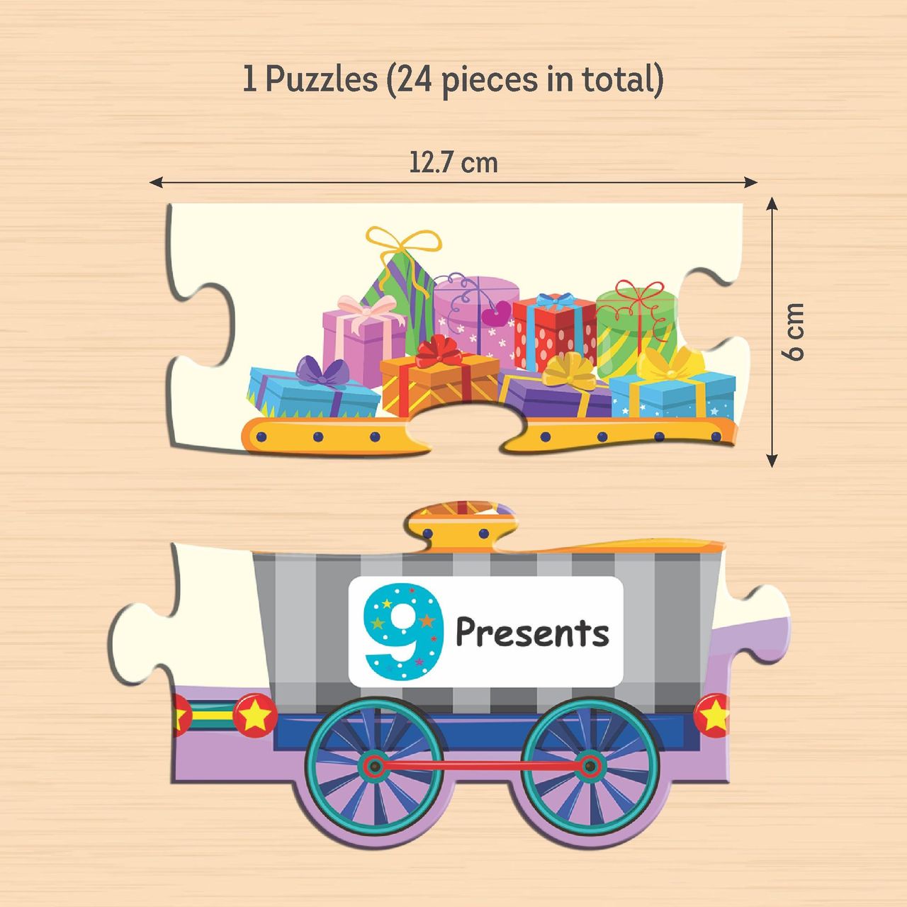 Sterling Number Train Puzzle Game