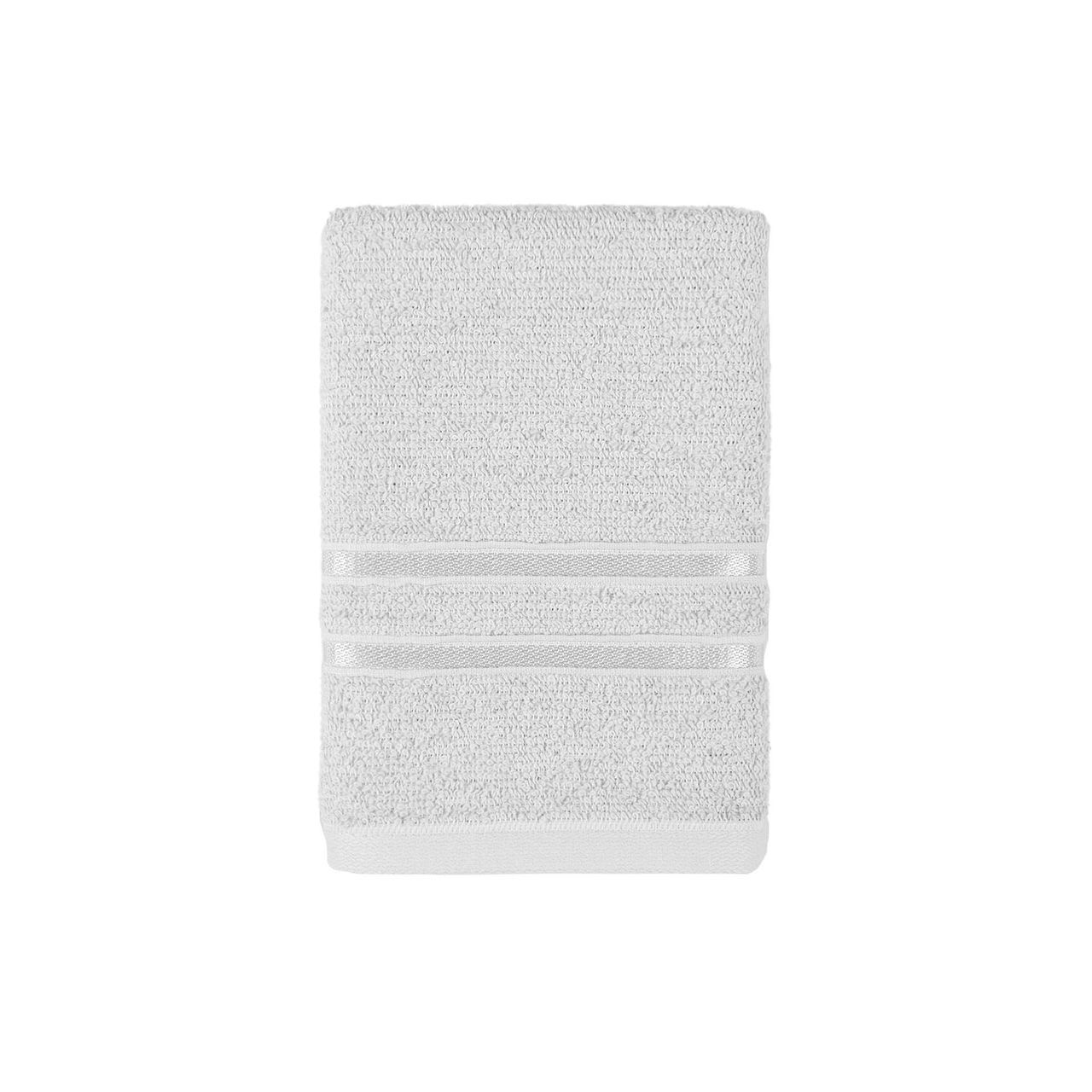 Mytrident Cotton Hand Towel | 400 GSM | Gym Towel Set - Ice Grey
