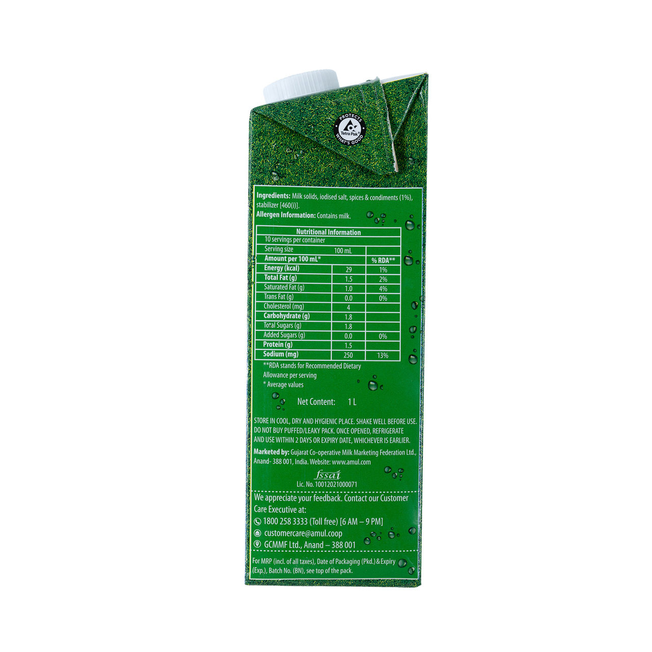 Amul Masti Spiced Buttermilk 1 l Combo