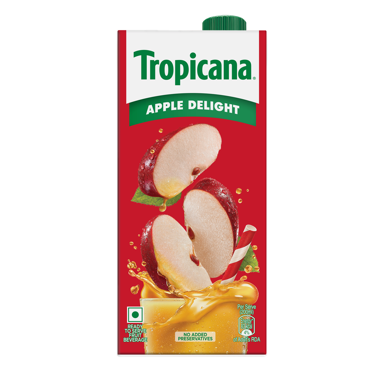 Tropicana Apple Delight Fruit Juice 1 lt 1 l Combo