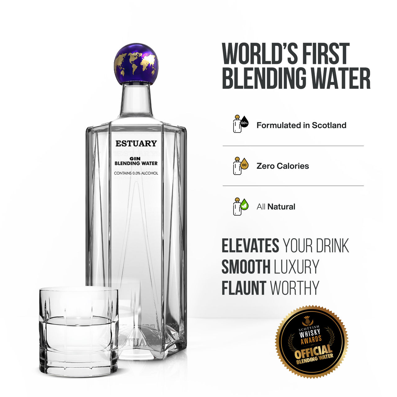 Estuary Gin Blending Water 330 ml Combo