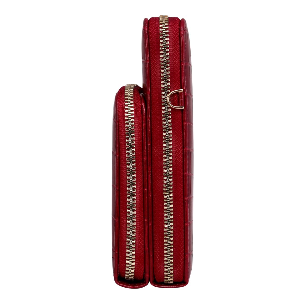 Lino Perros Women's Structured Sling Bag | LWSL00514 | Red