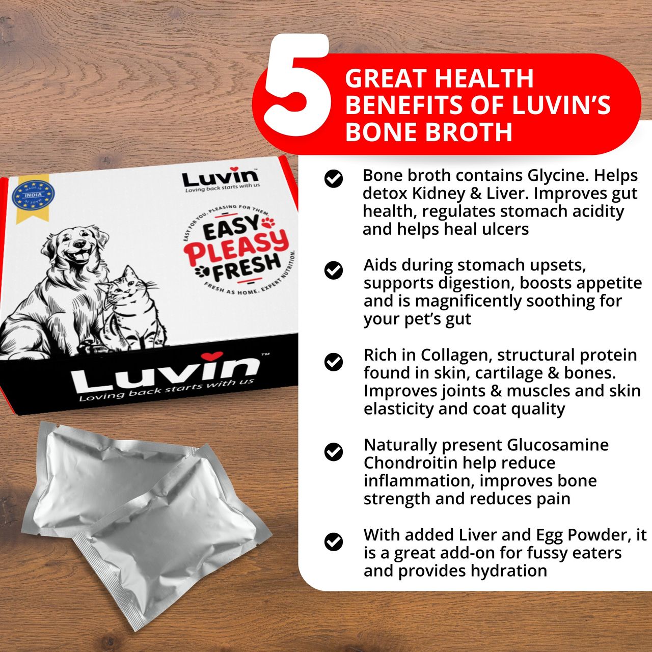Luvin Chicken Bone Broth For Cats