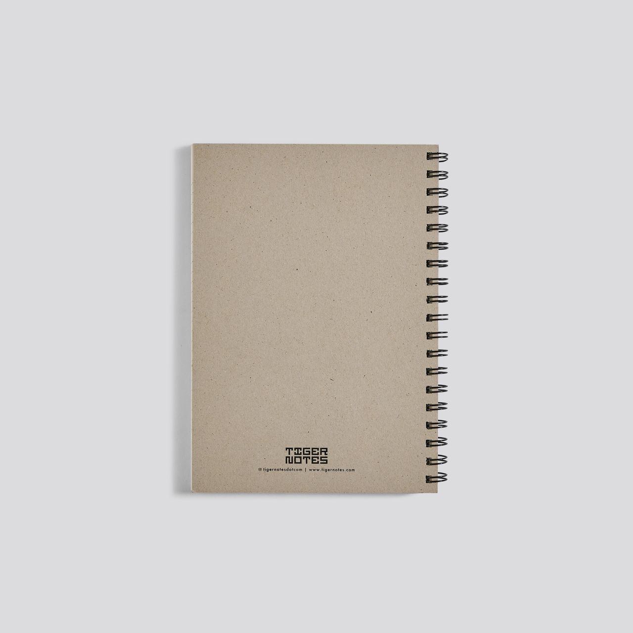 Tiger Notes 4-Subject Wiro Notebook | B5 Size | 250 Ruled Pages | Natural Shade Paper