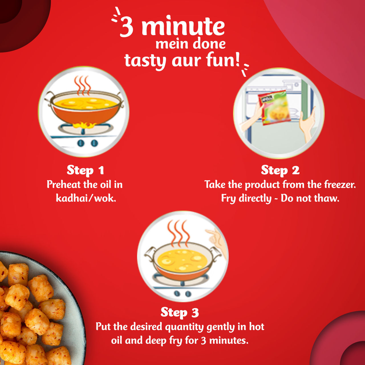 McCain Potato Bites - Chilli Garlic