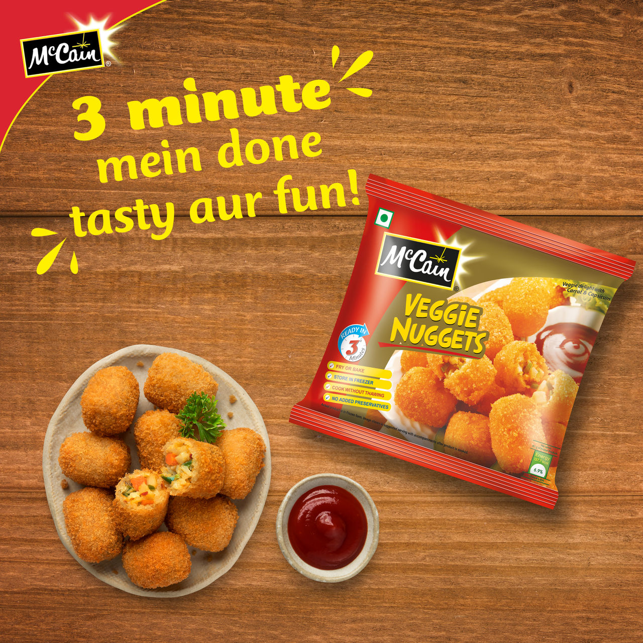 McCain Veggie - Nuggets