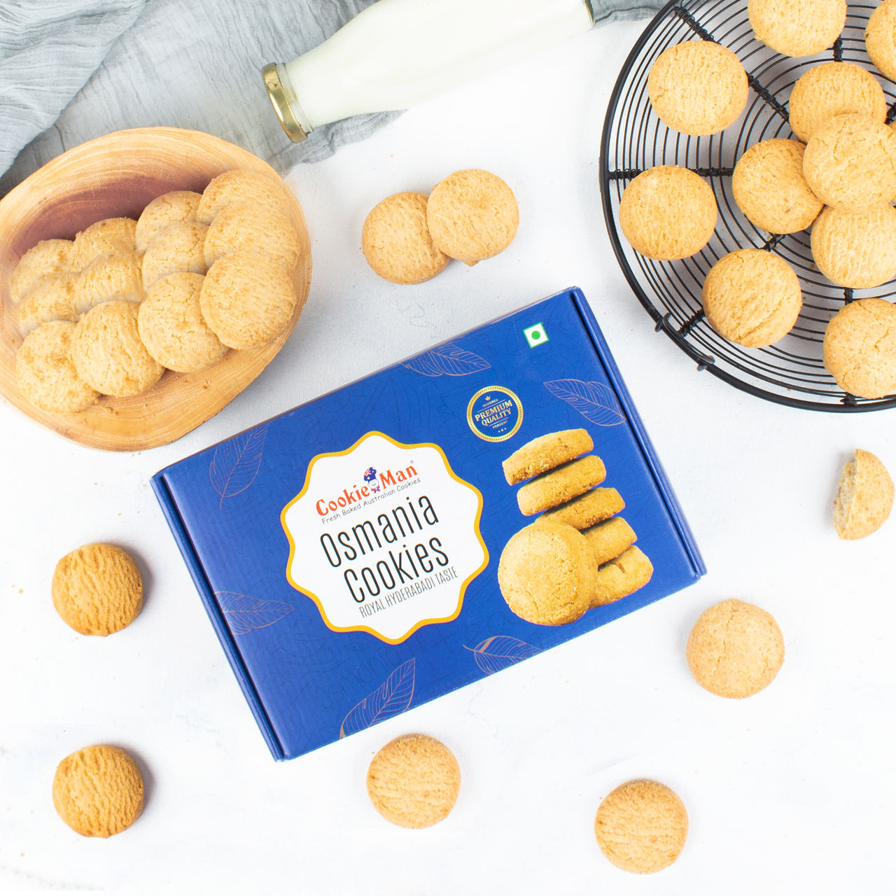 Cookie Man Osmania Sweet & Salty Cookies Biscuits