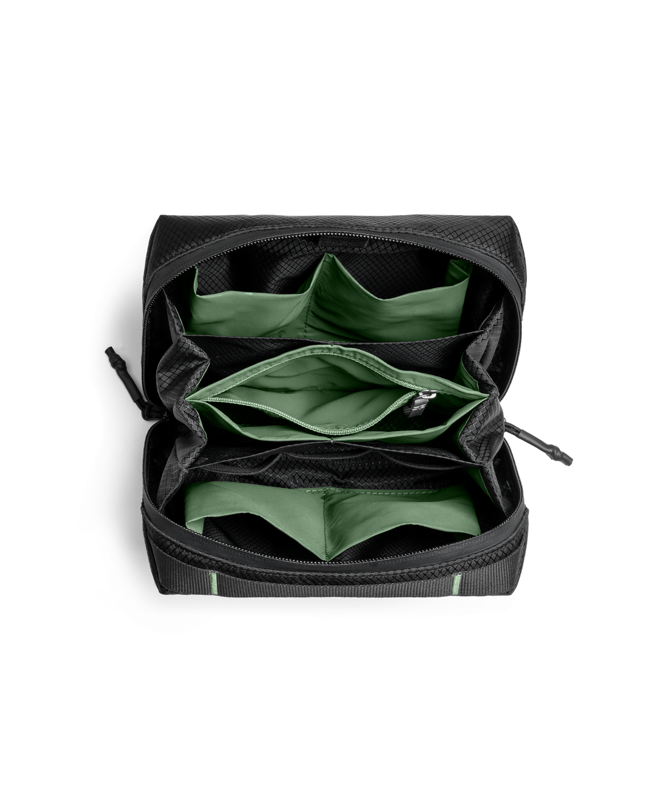 DailyObjects Black Ripstop Vault Tech Organiser - Medium
