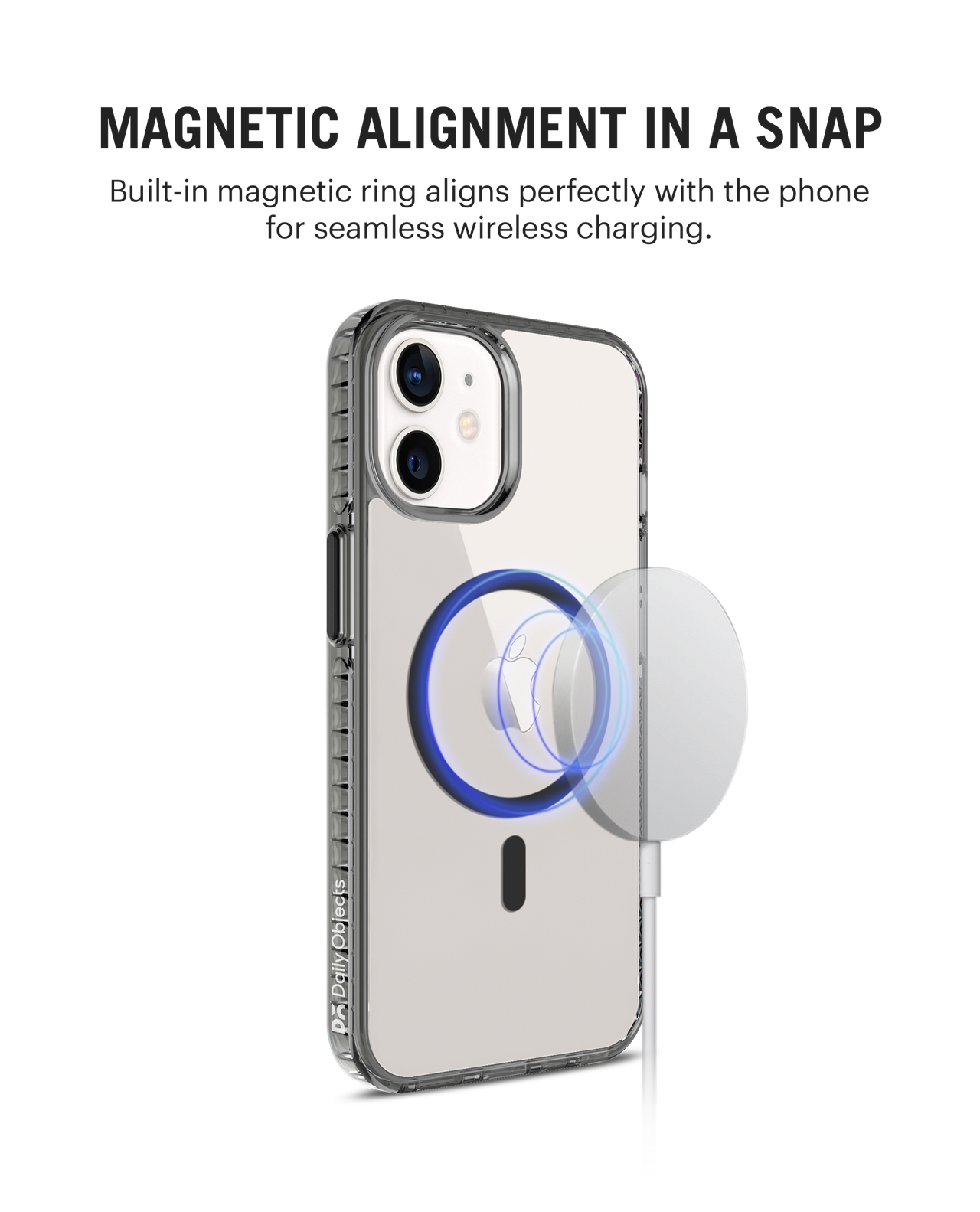 DailyObjects iPhone 12 Stride 2.0 Clear MagSafe Phone Case