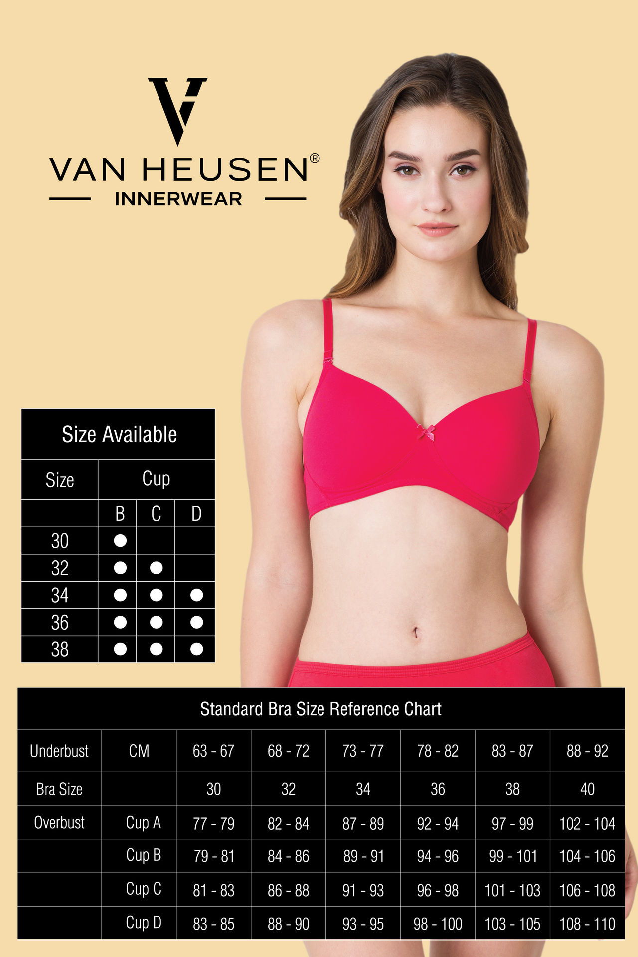 Van Heusen Women Twilight Blue Solid Anti Bacterial Wireless Bra |32C