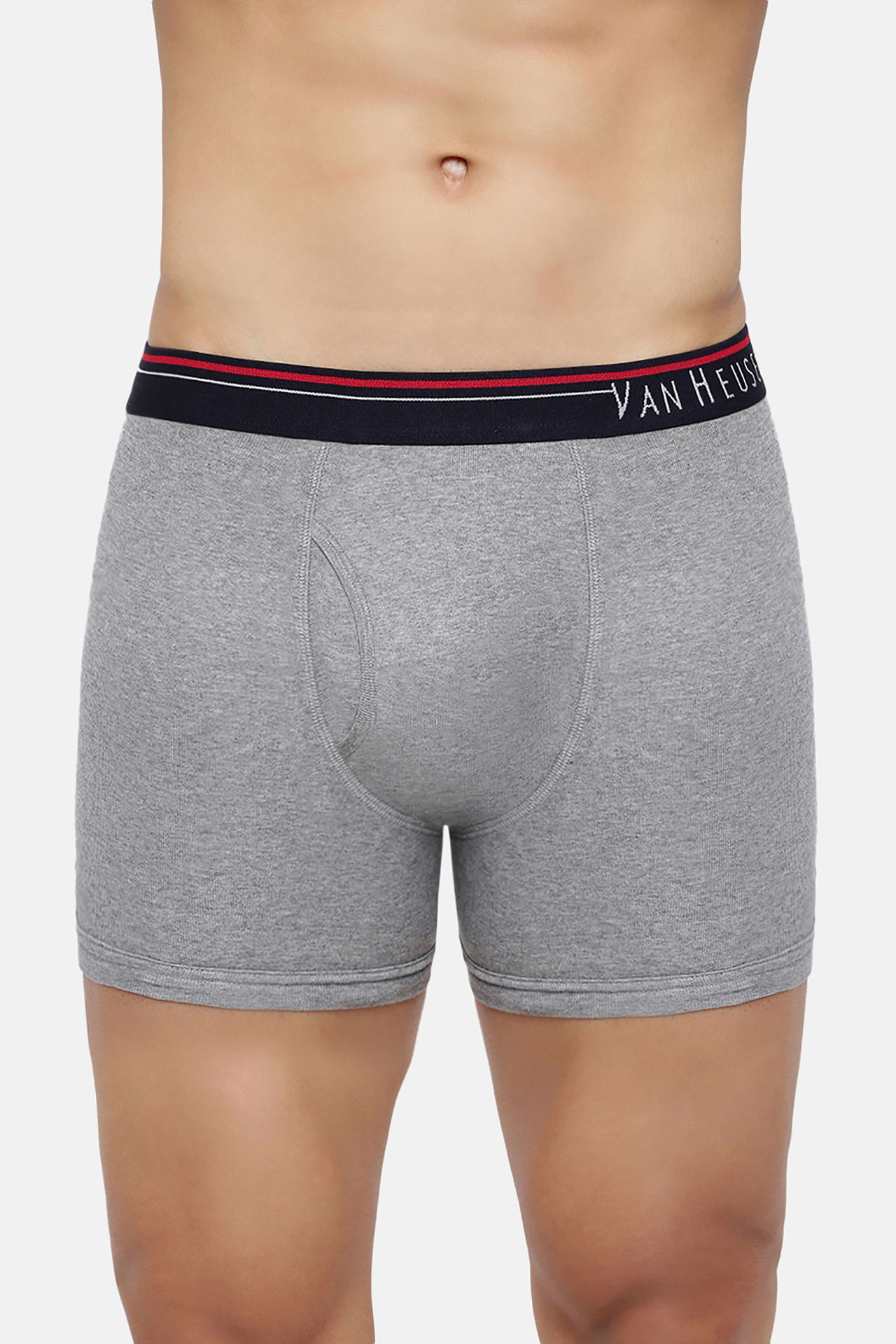 Van Heusen Men Pack Of 2 Anti Bacterial & Colour Fresh Boxer Briefs |Pure Black,Grey Mel-M