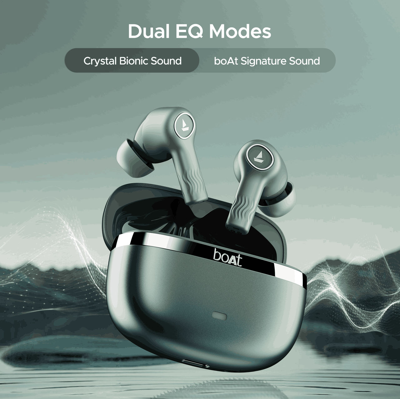 boAt Nirvana Ion Anc W/ Anc(32Db), 120Hrs Playback, Crystal Bionic Mode